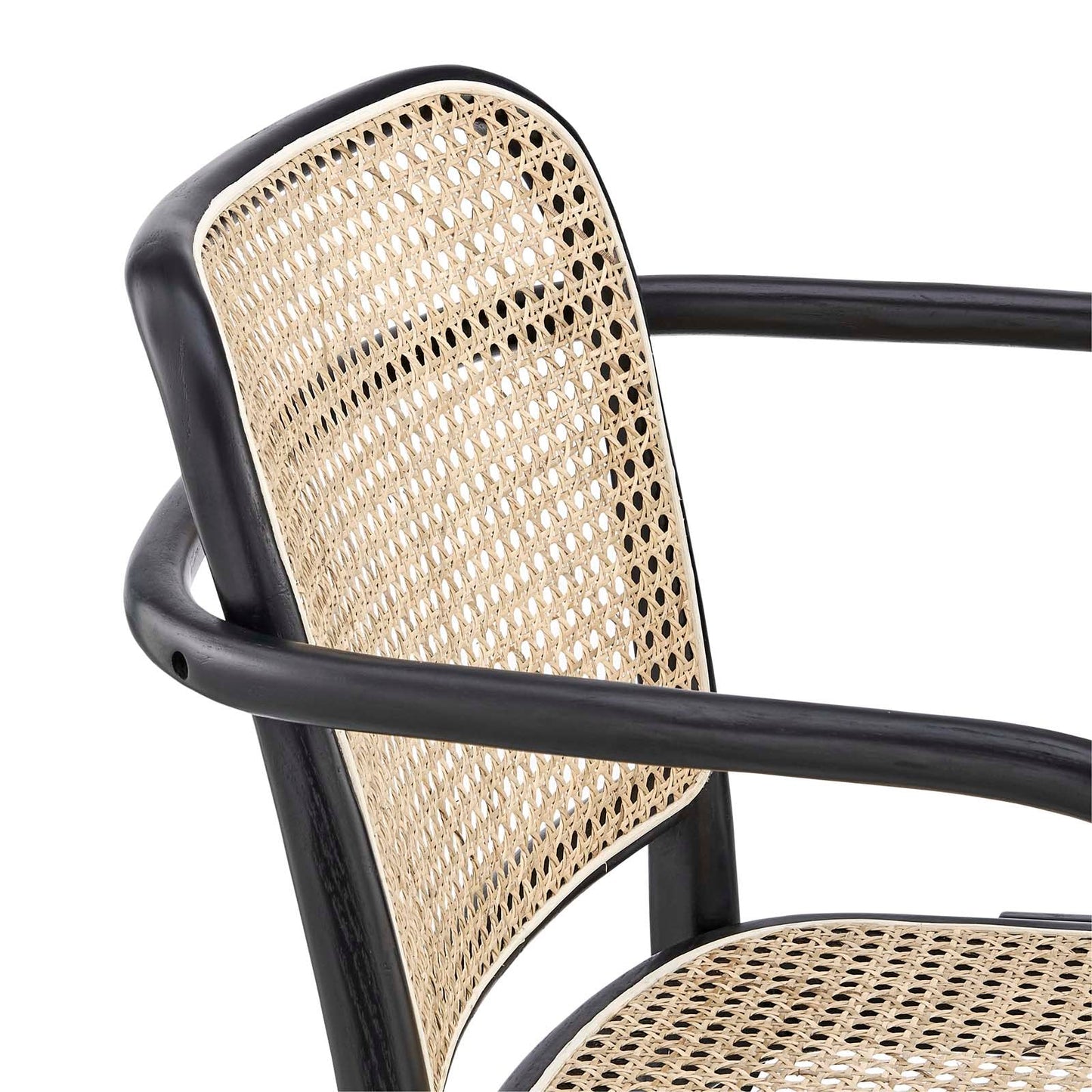 Winona Wood Dining Chair Black EEI-4651-BLK