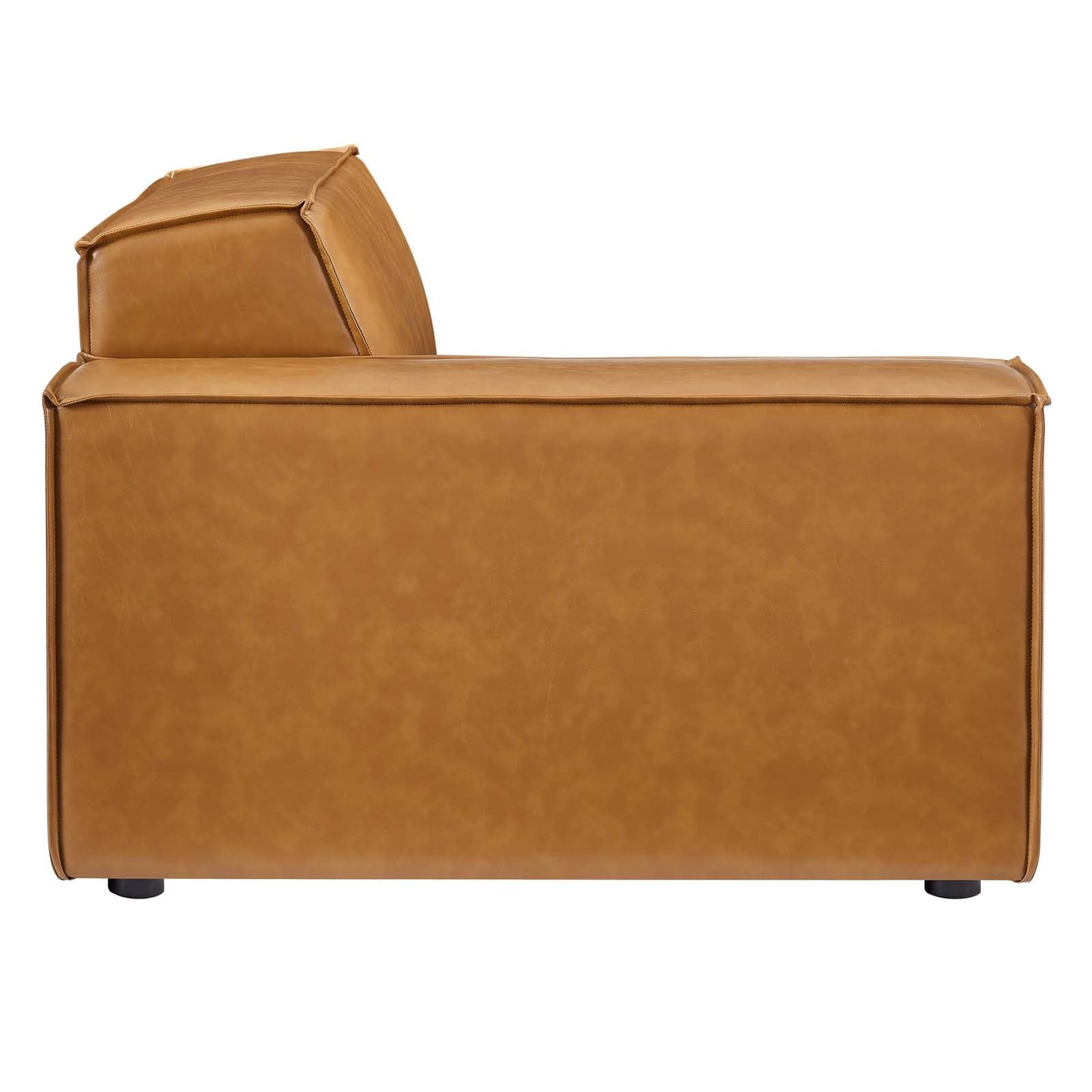 Restore Vegan Leather Loveseat Tan EEI-4707-TAN