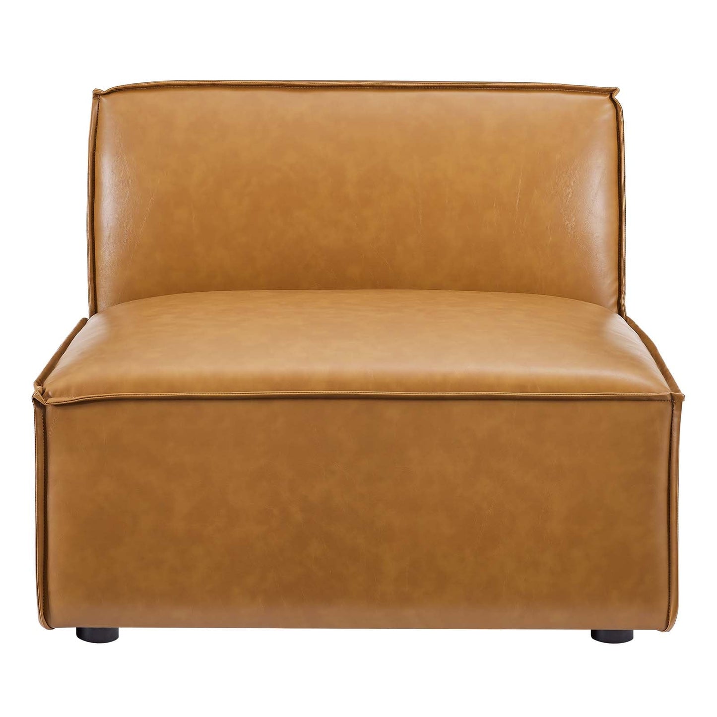 Restore Vegan Leather 3-Piece Sofa Tan EEI-4708-TAN