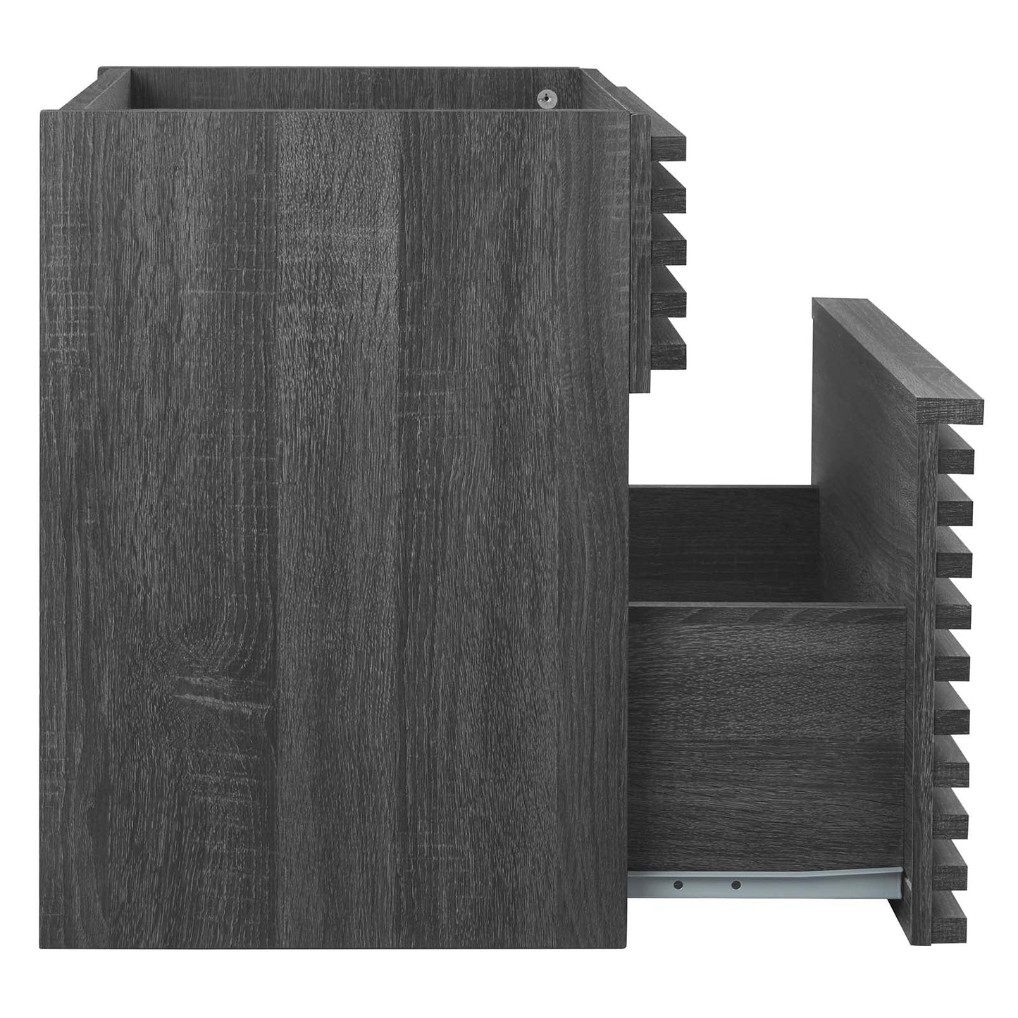 Render 18" Wall-Mount Bathroom Vanity Cabinet (Sink Basin Not Included) Charcoal EEI-4848-CHA