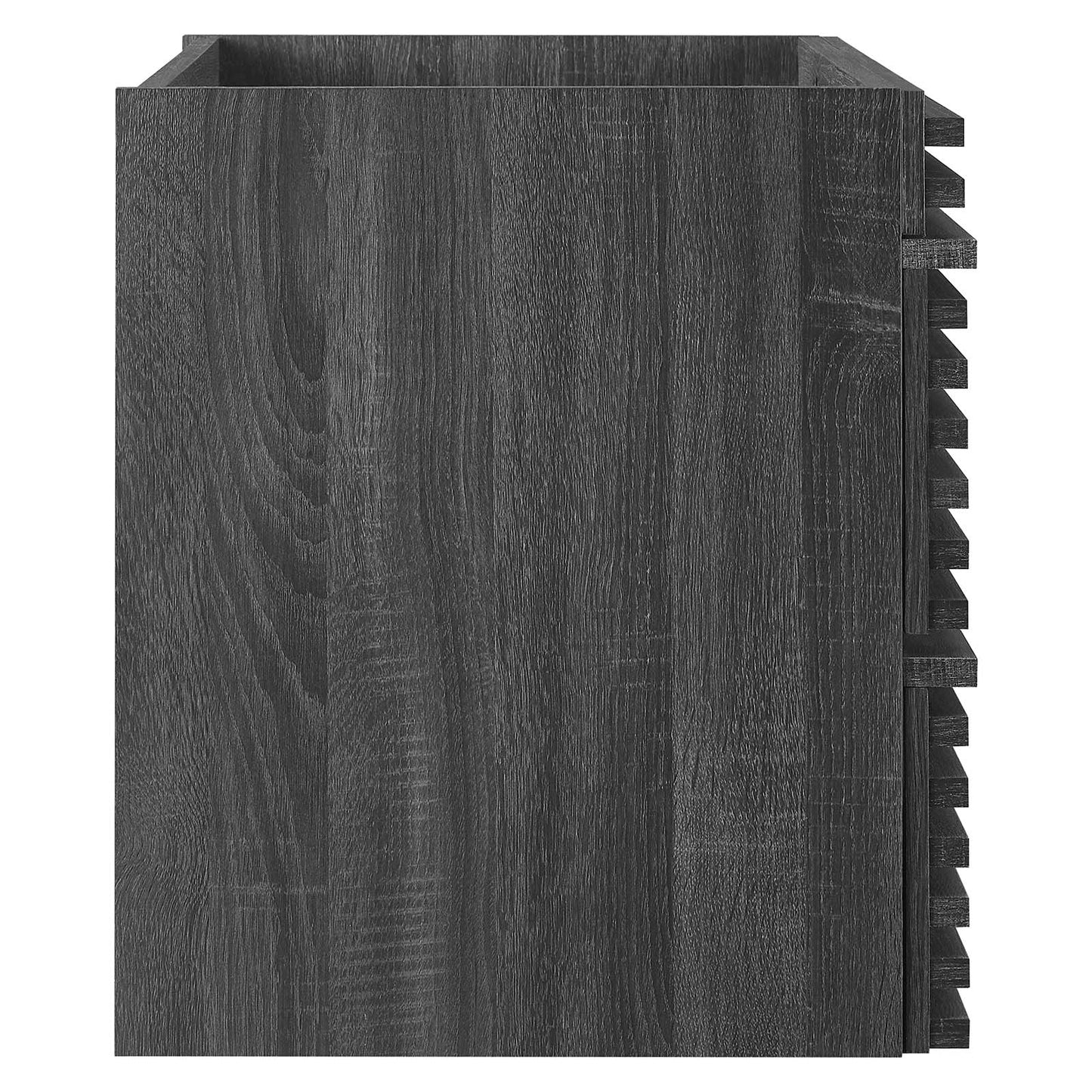 Render 30" Wall-Mount Bathroom Vanity Cabinet (Sink Basin Not Included) Charcoal EEI-4850-CHA