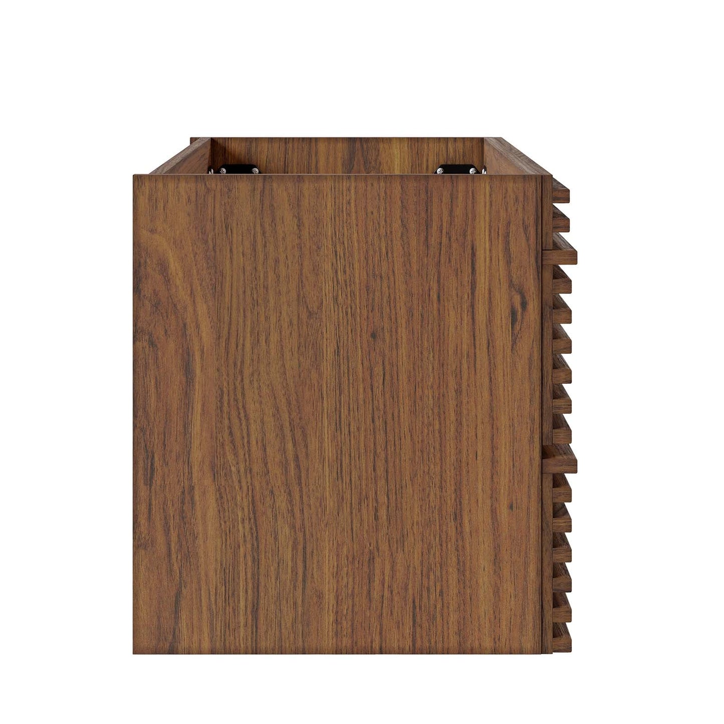 Render 30" Wall-Mount Bathroom Vanity Cabinet (Sink Basin Not Included) Walnut EEI-4850-WAL