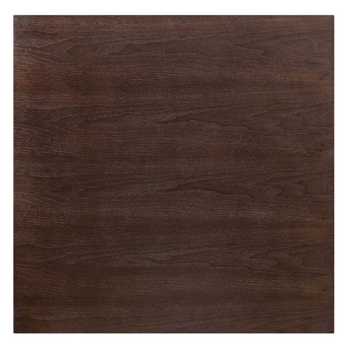 Lippa 36" Wood Square Dining Table Black Cherry Walnut EEI-4866-BLK-CHE