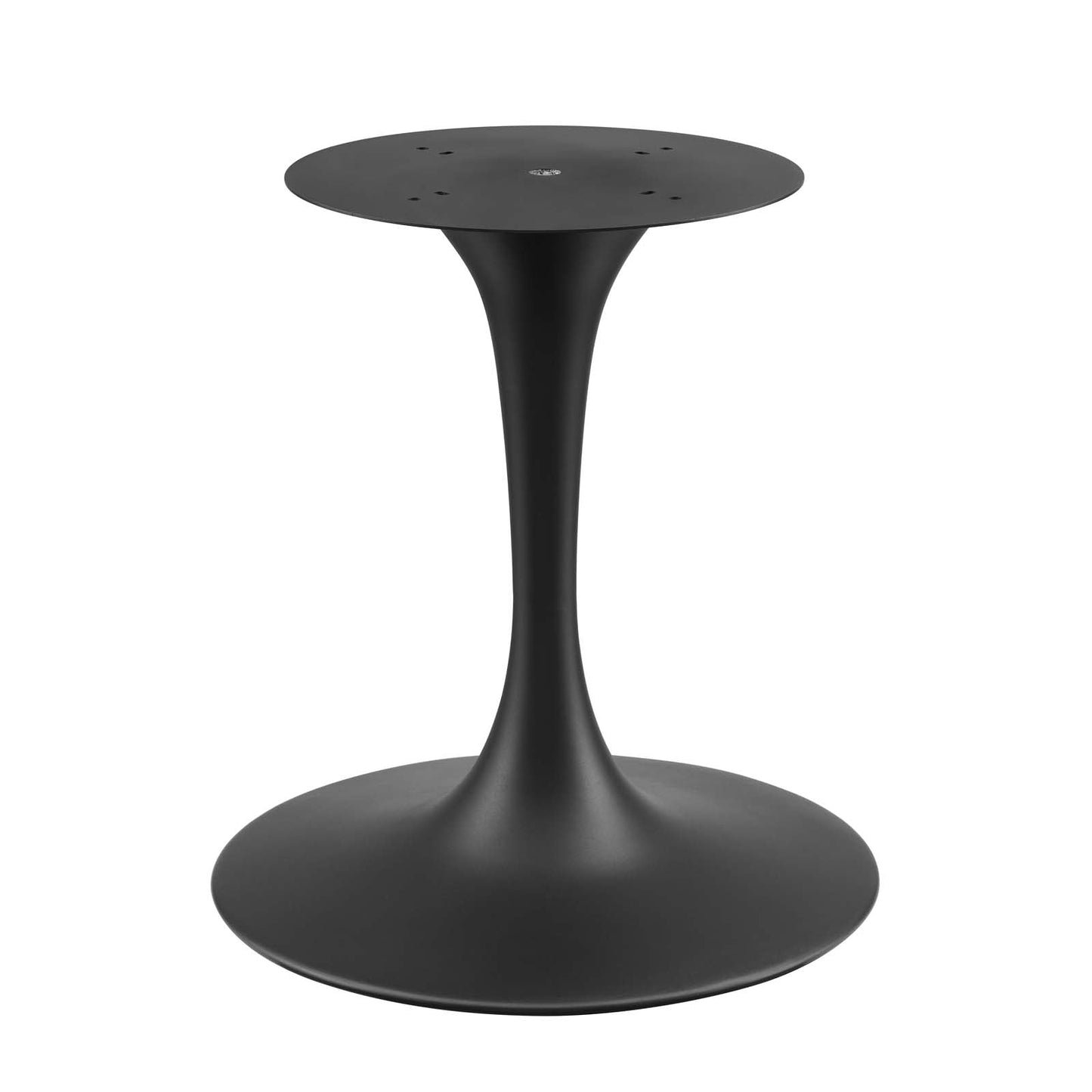 Lippa 78" Oval Artificial Marble Dining Table Black Black EEI-4889-BLK-BLK