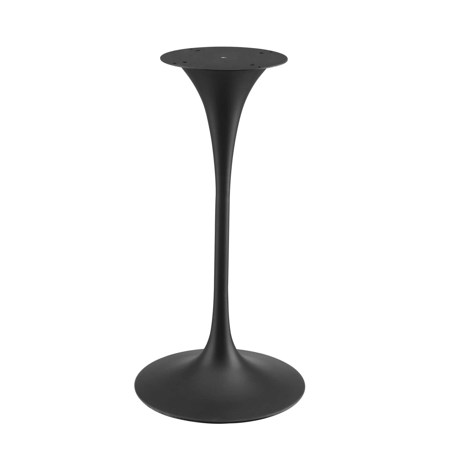 Lippa 28" Wood Bar Table Black Natural EEI-4890-BLK-NAT