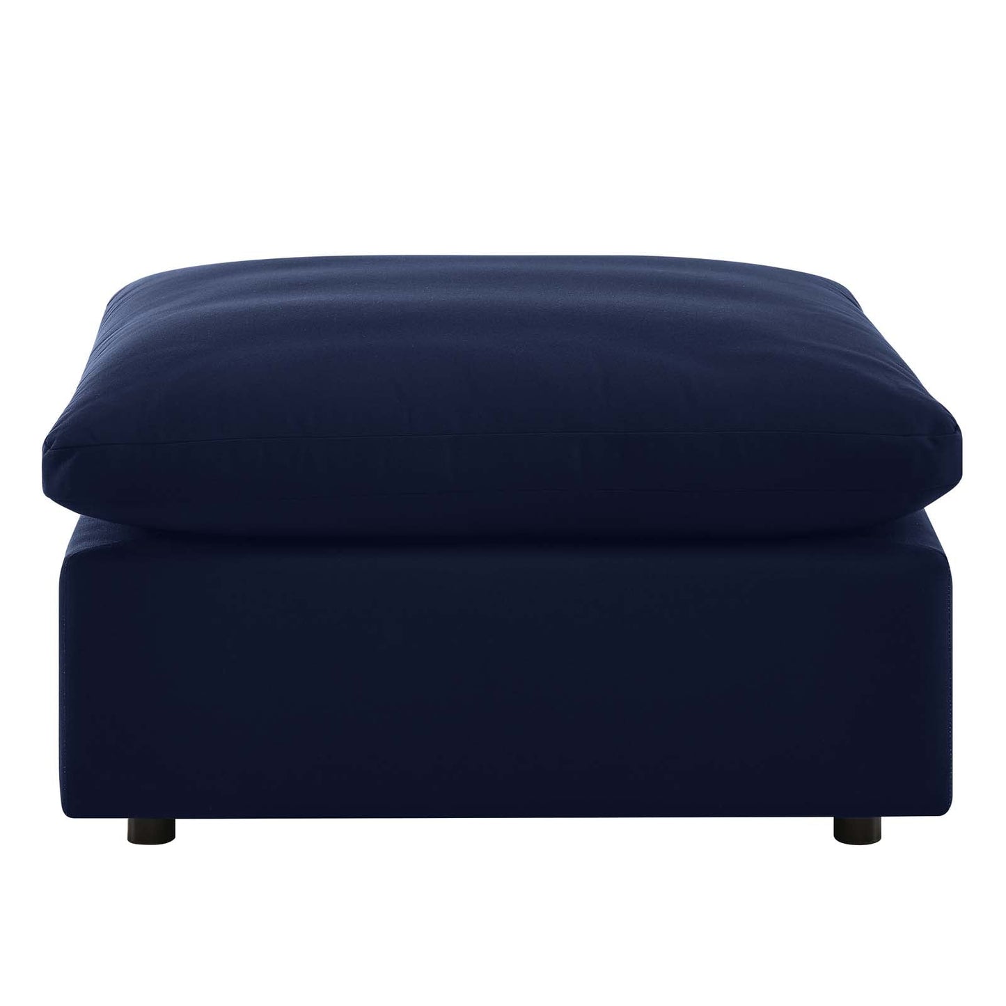 Commix Sunbrella® Outdoor Patio Ottoman Navy EEI-4906-NAV