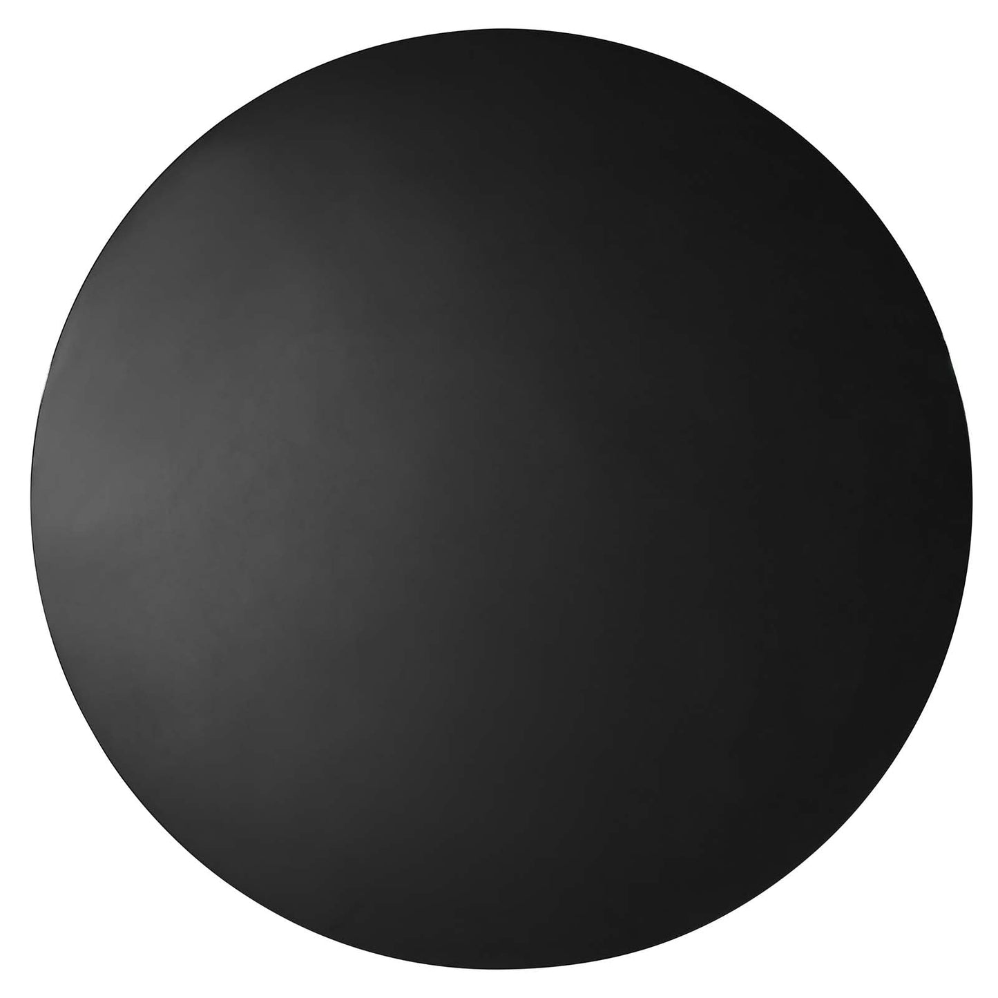 Gratify 60" Round Dining Table Black EEI-4910-BLK