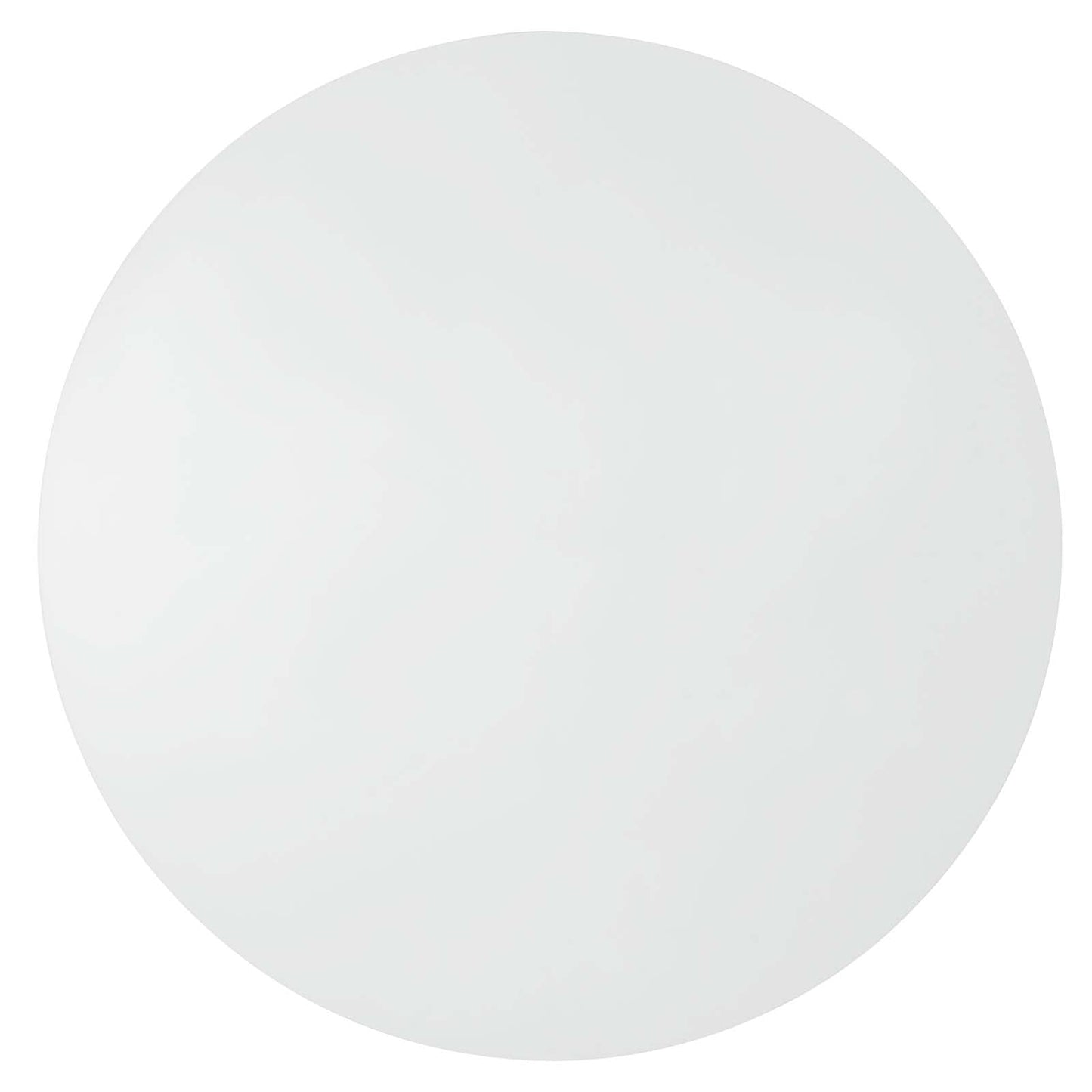 Gratify 60" Round Dining Table White EEI-4910-WHI