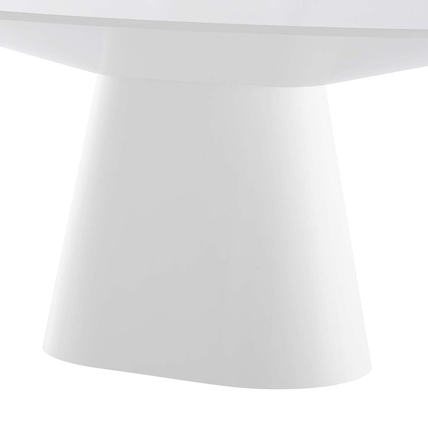 Provision 75" Oval Dining Table White EEI-4912-WHI