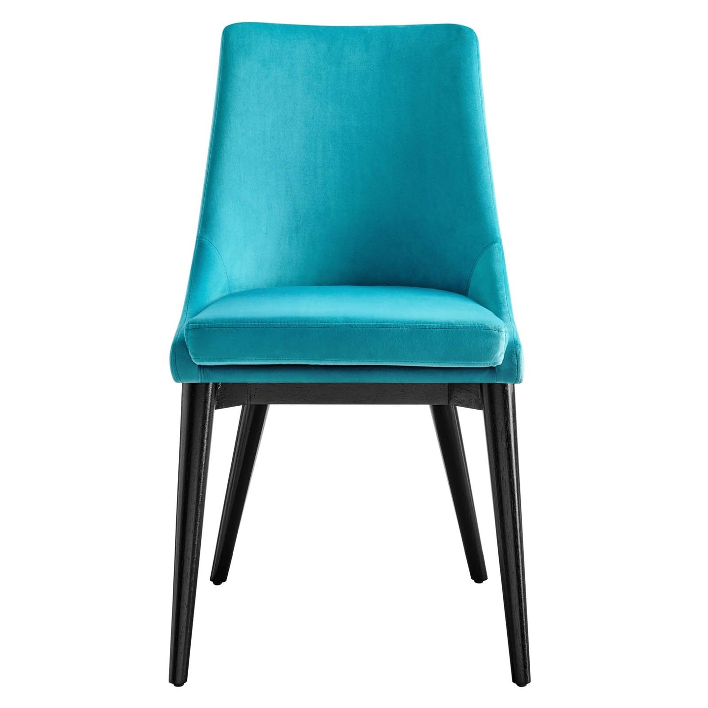 Viscount Performance Velvet Dining Chair Blue EEI-5009-BLU