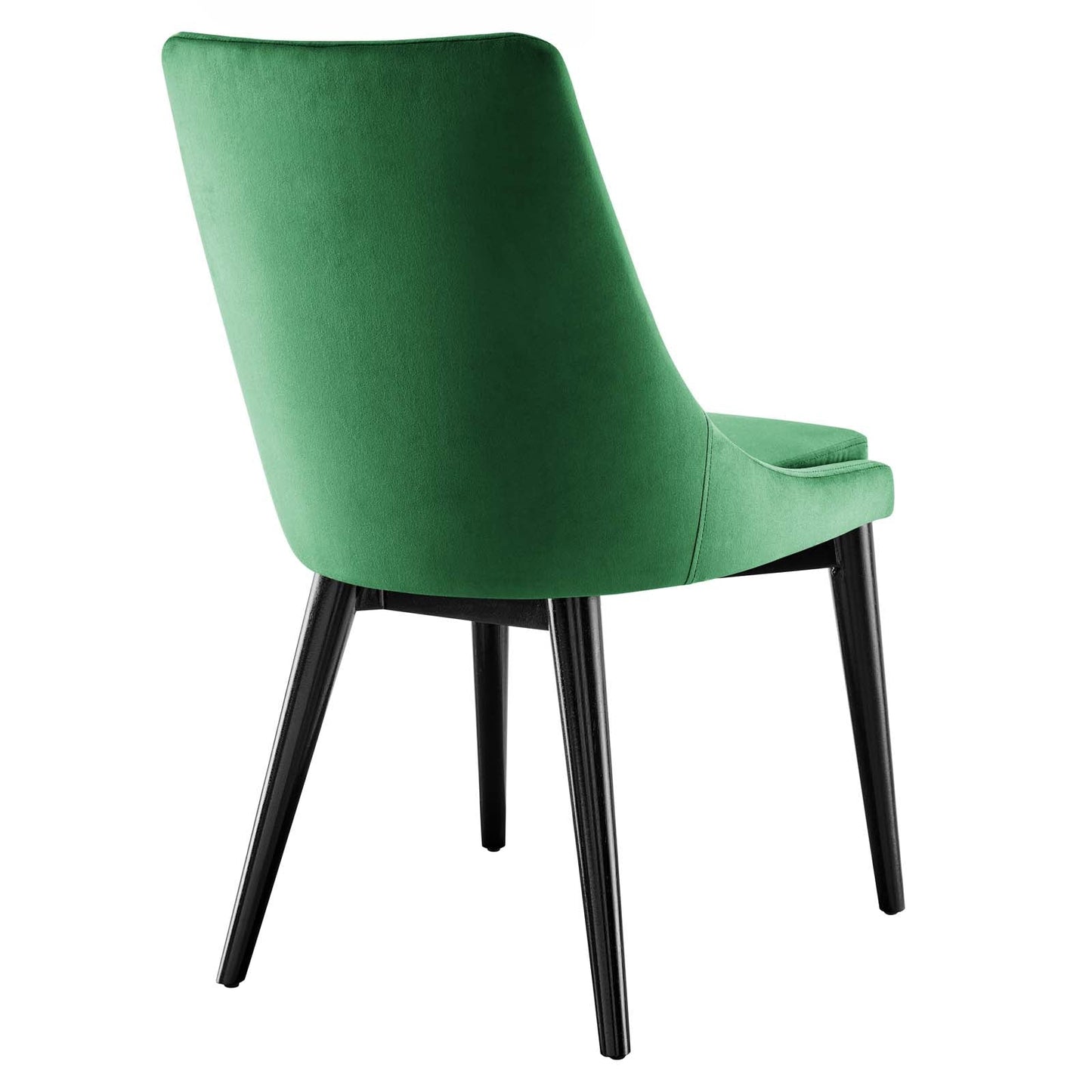 Viscount Performance Velvet Dining Chair Emerald EEI-5009-EME