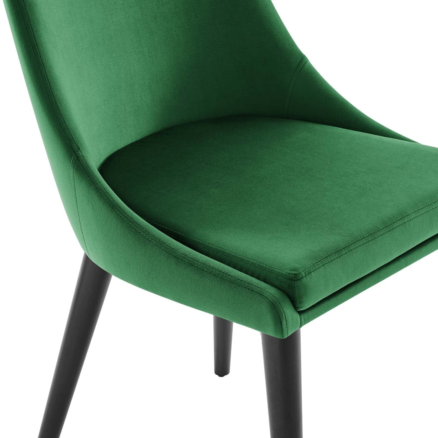 Viscount Performance Velvet Dining Chair Emerald EEI-5009-EME