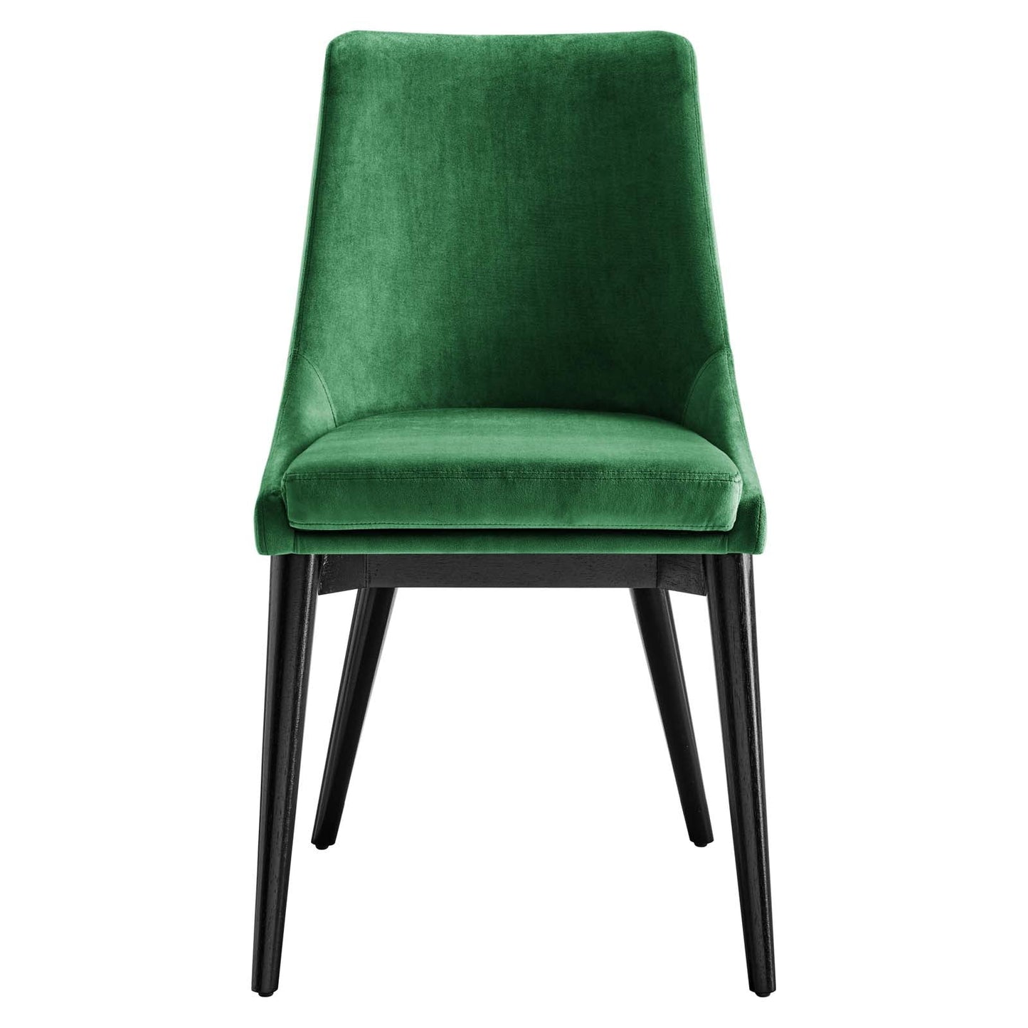 Viscount Performance Velvet Dining Chair Emerald EEI-5009-EME