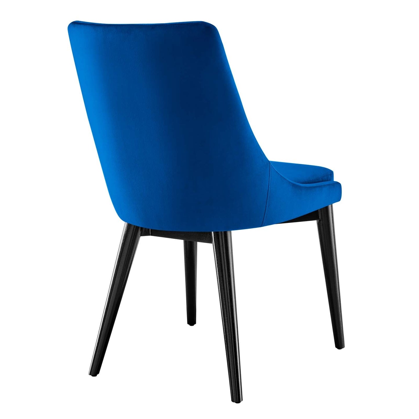 Viscount Performance Velvet Dining Chair Navy EEI-5009-NAV