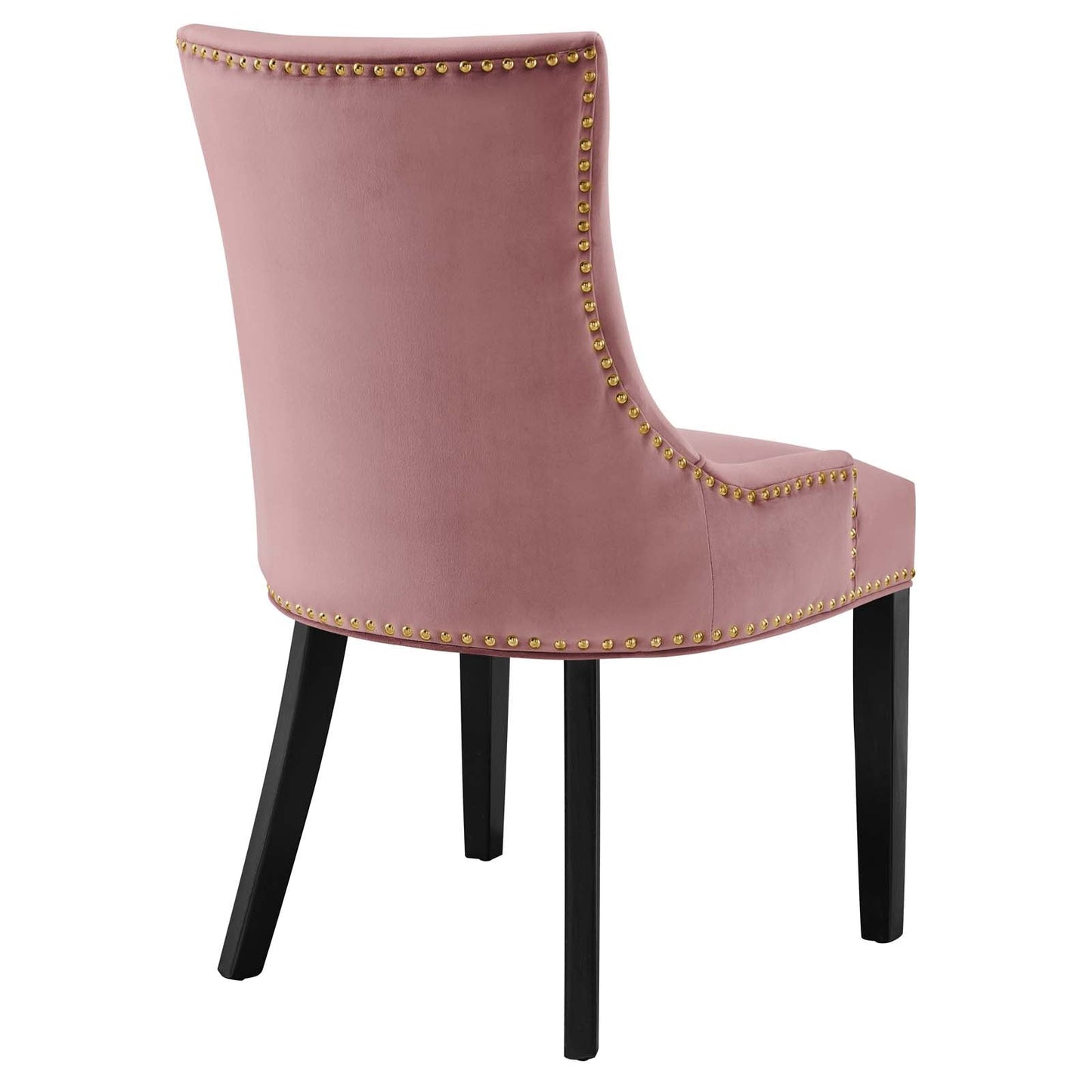 Marquis Performance Velvet Dining Chairs - Set of 2 Dusty Rose EEI-5010-DUS