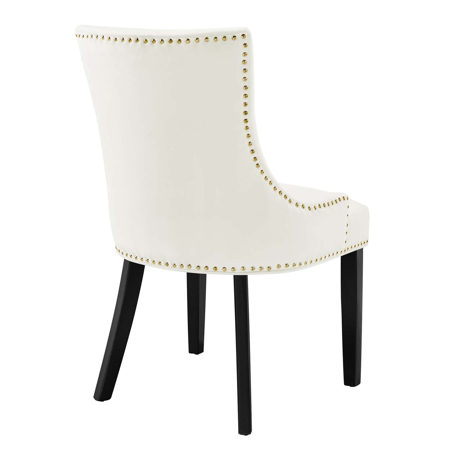 Marquis Performance Velvet Dining Chairs - Set of 2 White EEI-5010-WHI