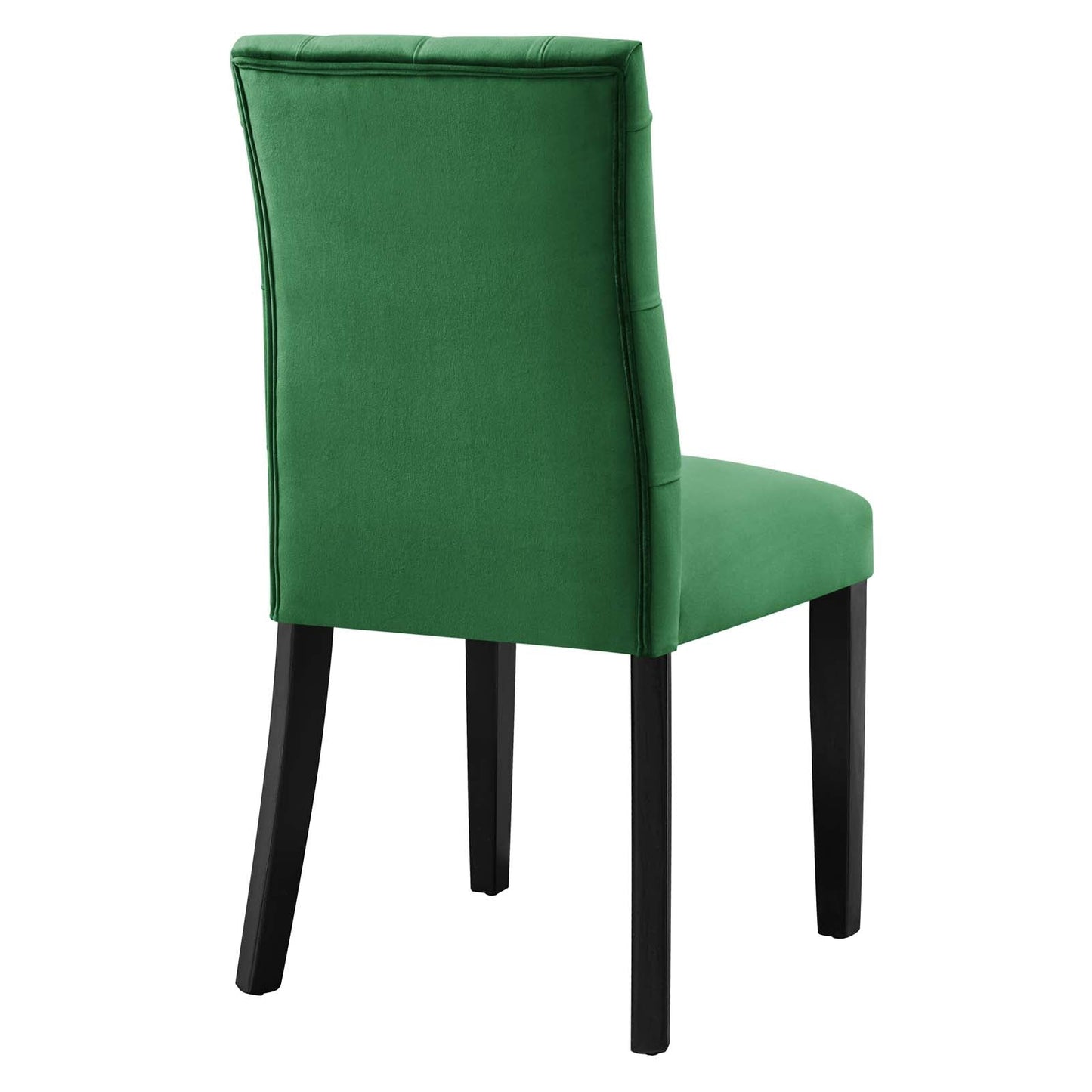 Duchess Performance Velvet Dining Chairs - Set of 2 Emerald EEI-5011-EME