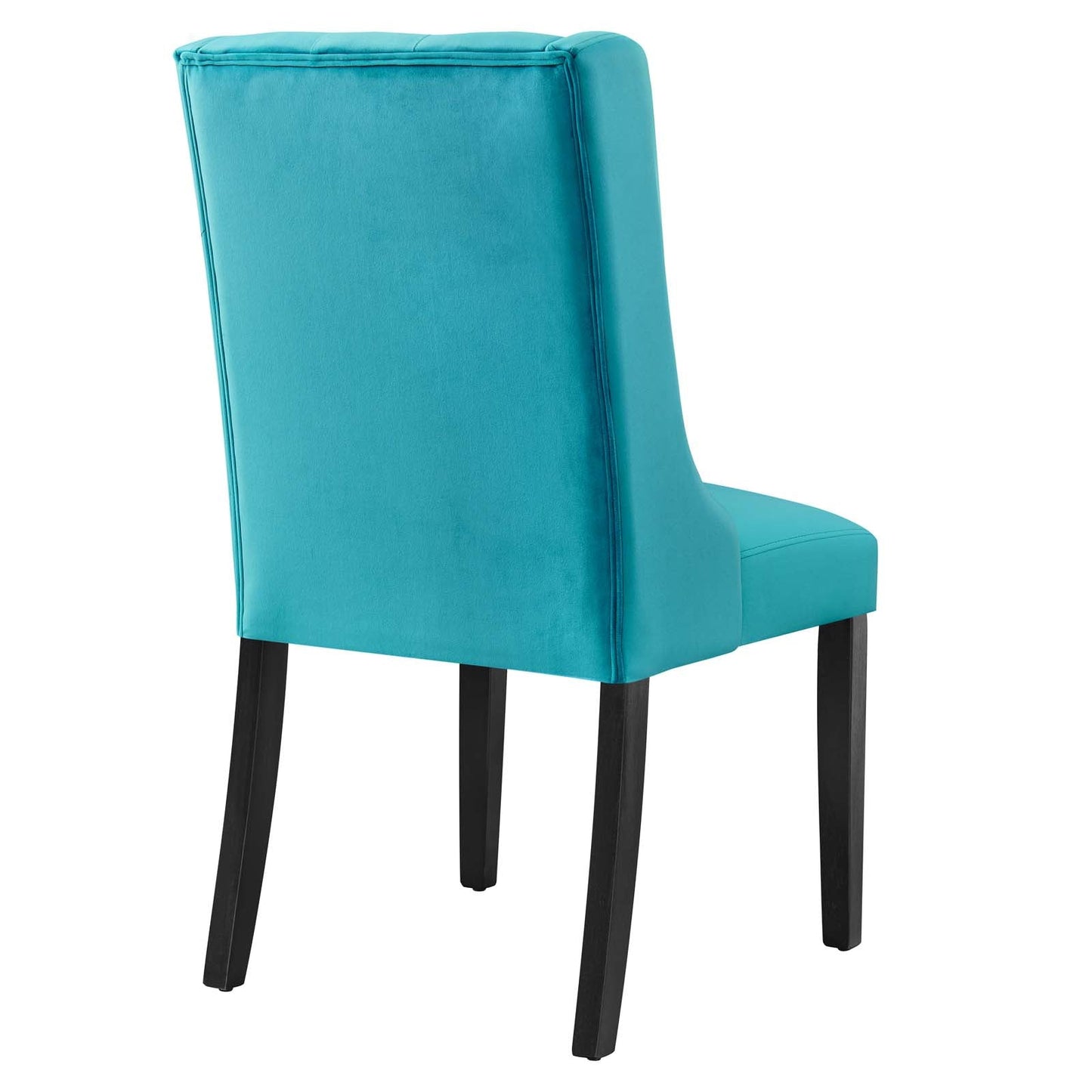 Baronet Performance Velvet Dining Chairs - Set of 2 Blue EEI-5013-BLU