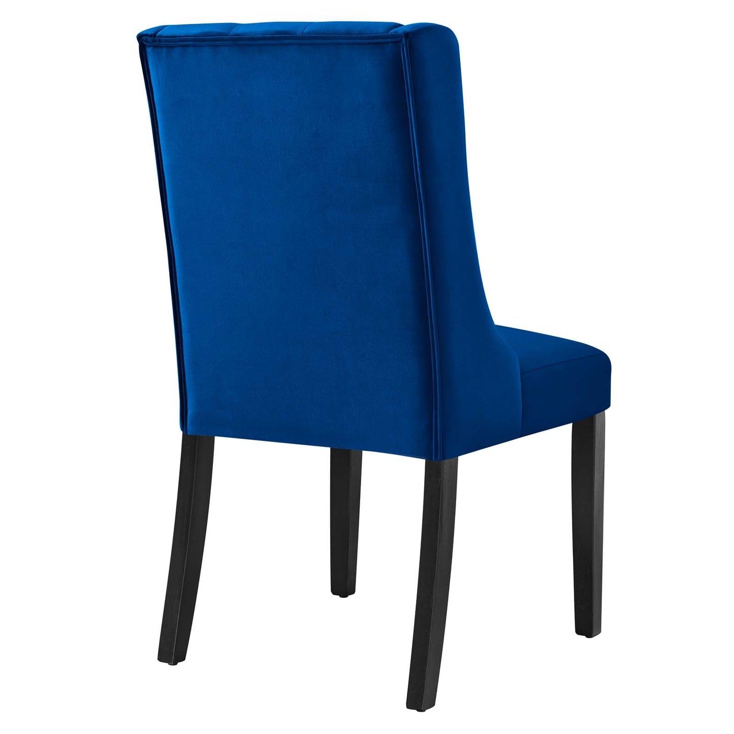 Baronet Performance Velvet Dining Chairs - Set of 2 Navy EEI-5013-NAV