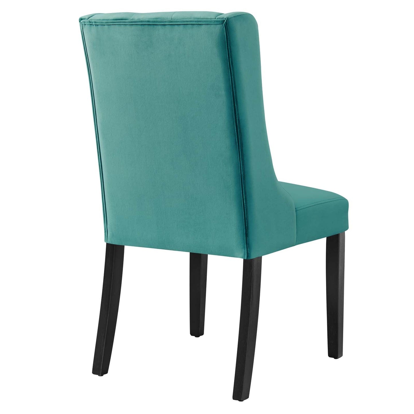 Baronet Performance Velvet Dining Chairs - Set of 2 Teal EEI-5013-TEA