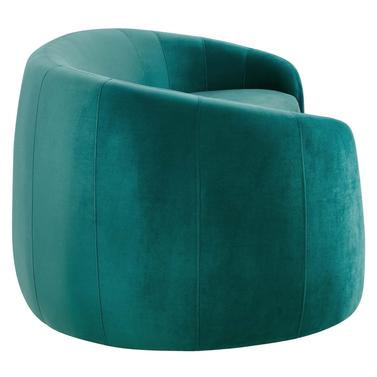 Contessa Performance Velvet Sofa Teal EEI-5018-TEA