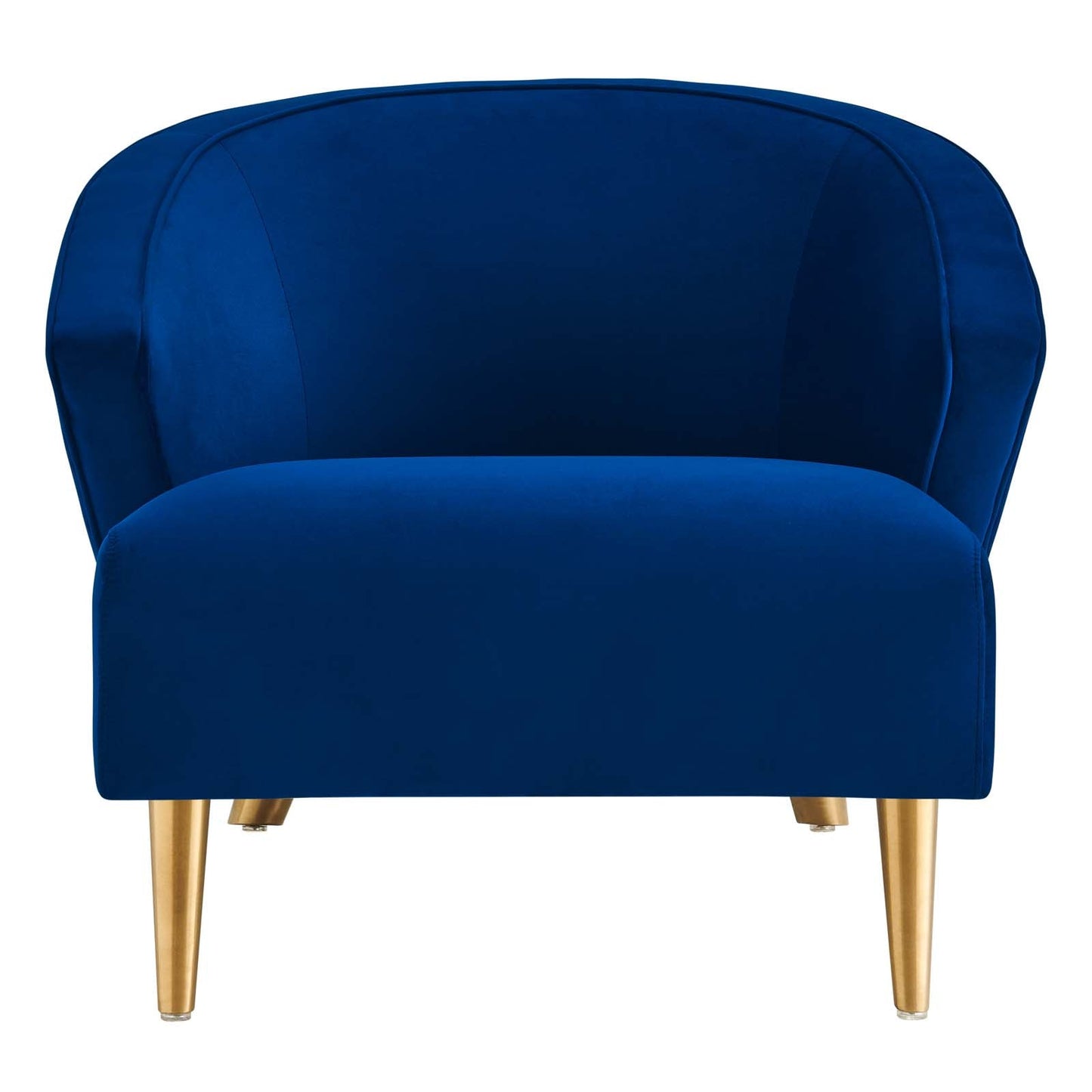 Odyssey Performance Velvet Armchair Navy EEI-5038-NAV