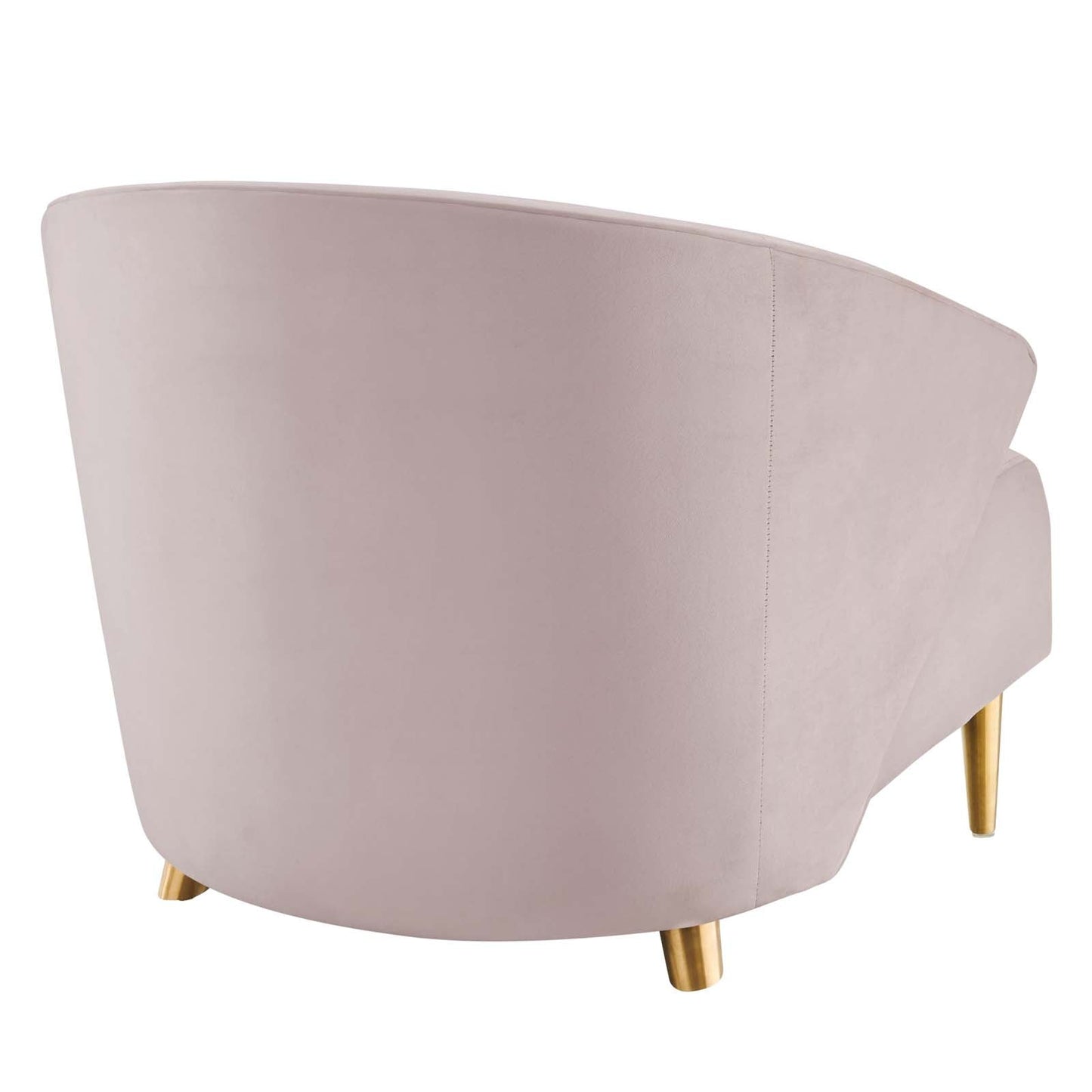 Odyssey Performance Velvet Armchair Pink EEI-5038-PNK