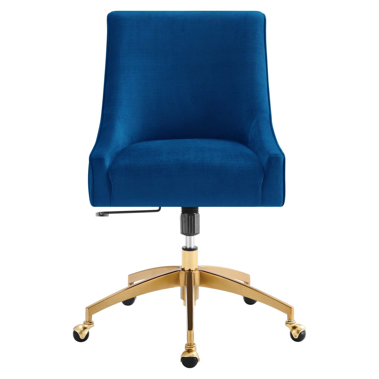 Discern Performance Velvet Office Chair Navy EEI-5080-NAV