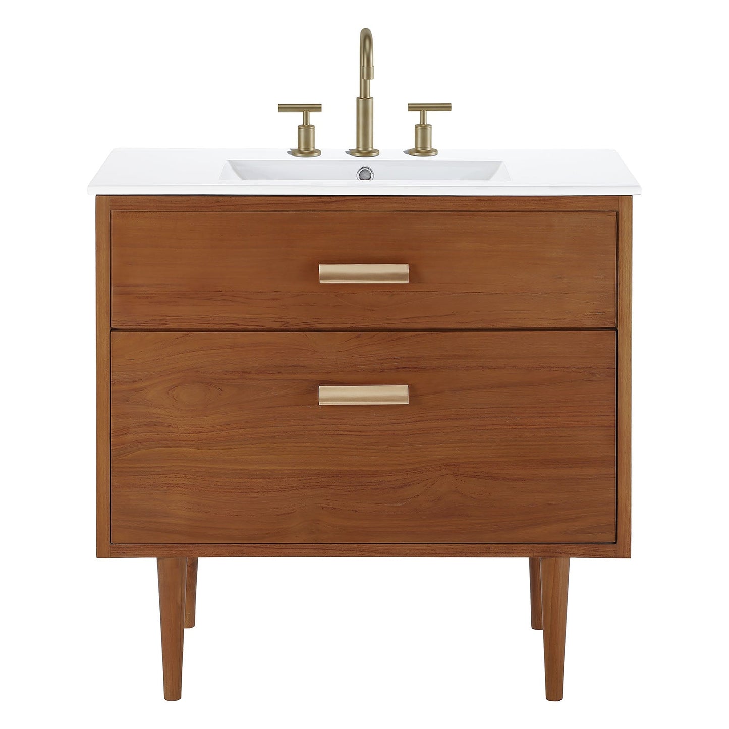 Cassia 36" Bathroom Vanity Natural White EEI-5109-NAT-WHI