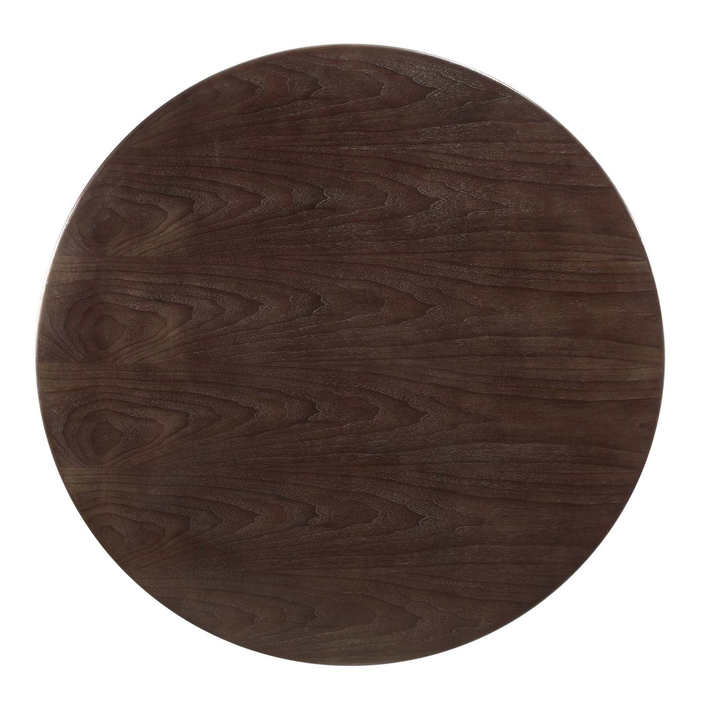 Zinque 47" Dining Table Gold Cherry Walnut EEI-5146-GLD-CHE