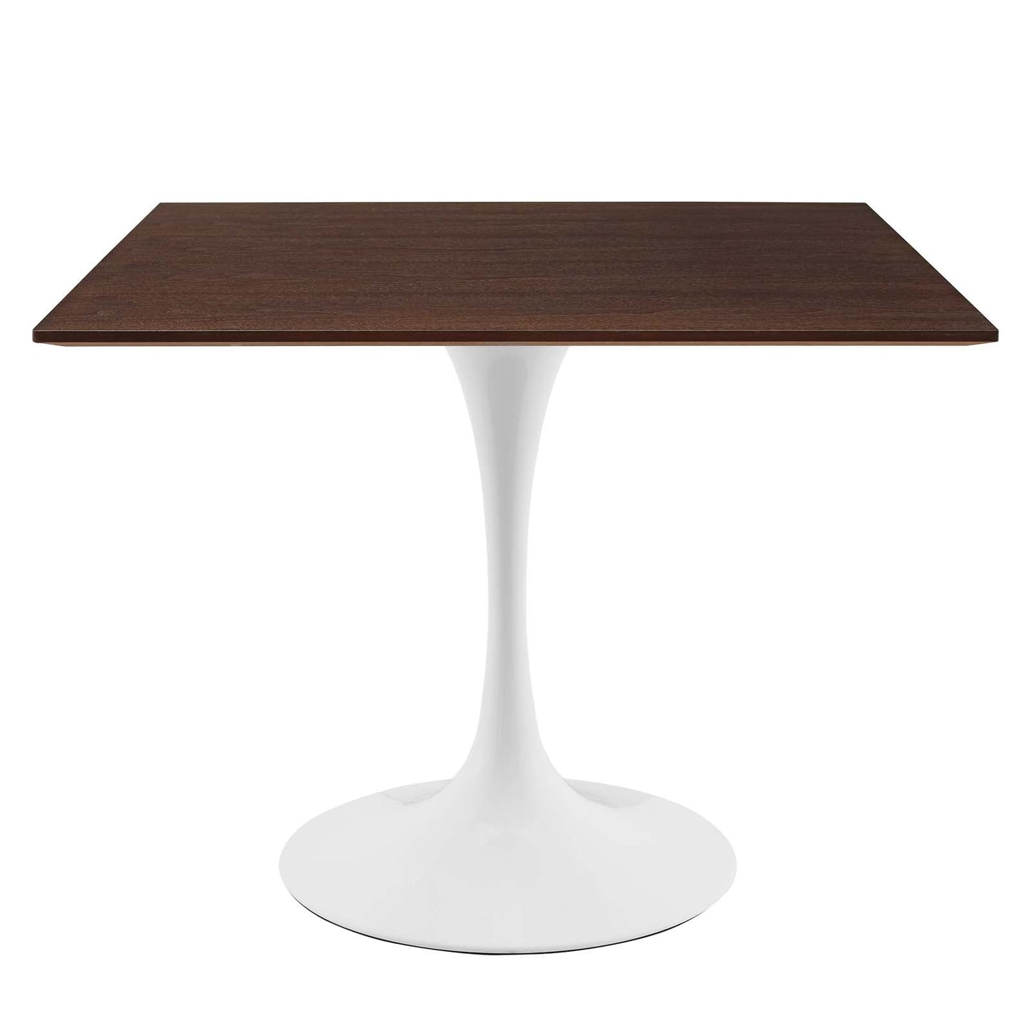 Lippa 36" Square Dining Table White Cherry Walnut EEI-5165-WHI-CHE