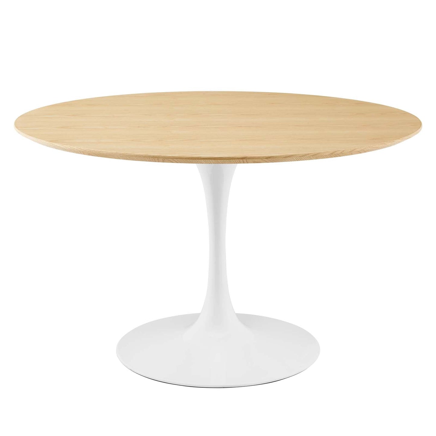 Lippa 47" Dining Table White Natural EEI-5174-WHI-NAT