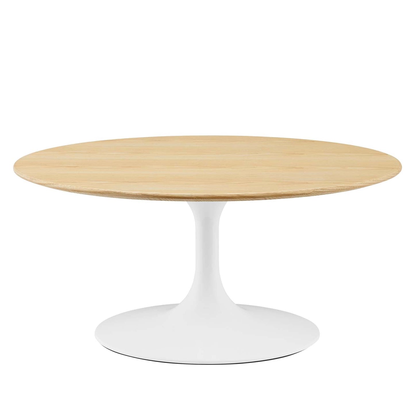 Lippa 36" Coffee Table White Natural EEI-5188-WHI-NAT