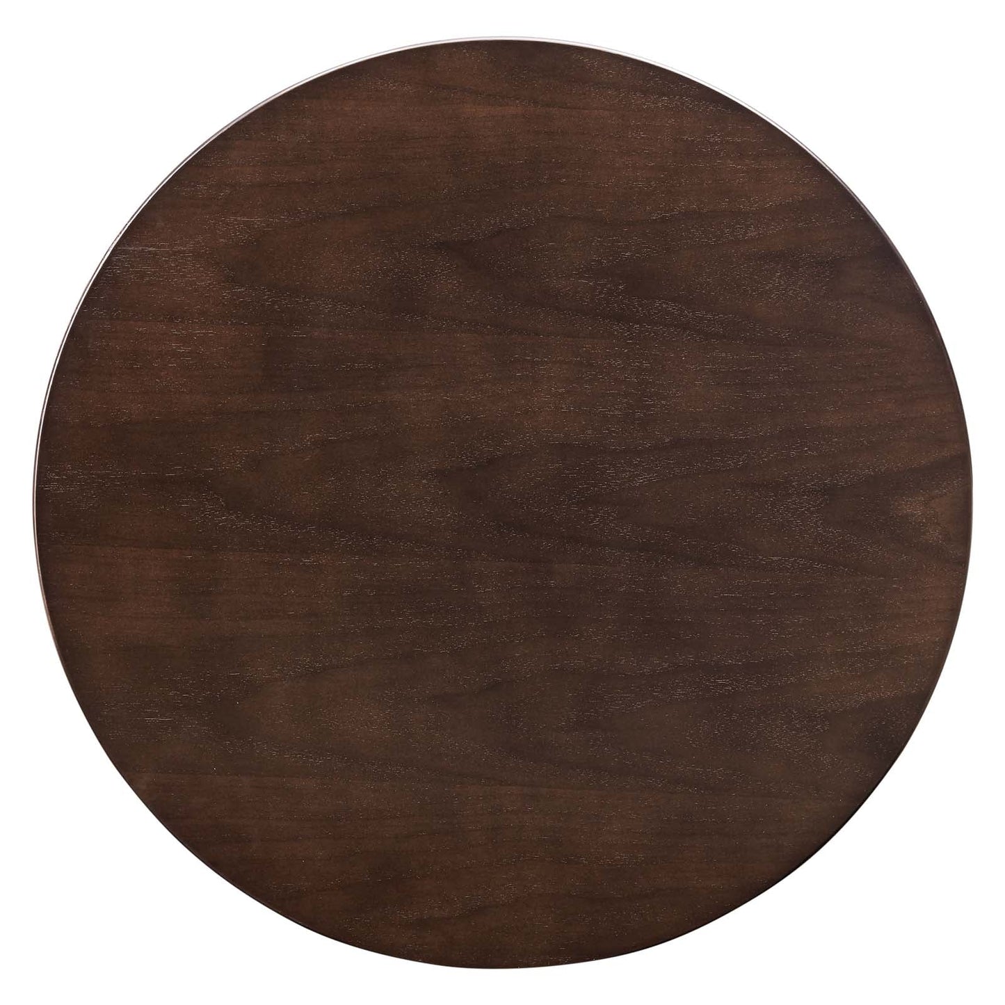 Lippa 28" Wood Dining Table Gold Cherry Walnut EEI-5212-GLD-CHE