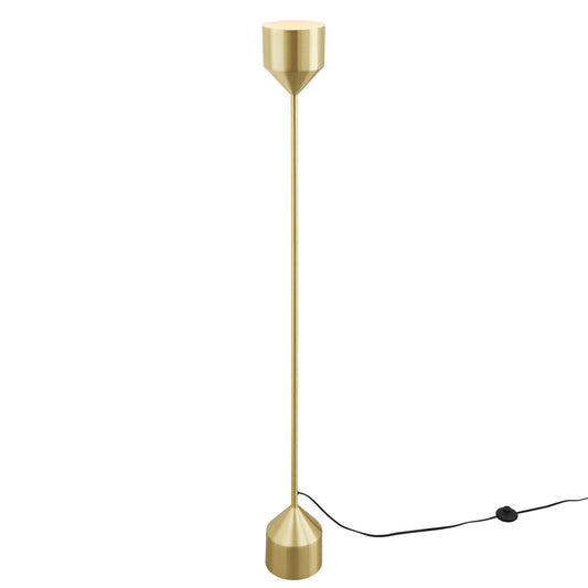 Kara Standing Floor Lamp Gold EEI-5306-GLD