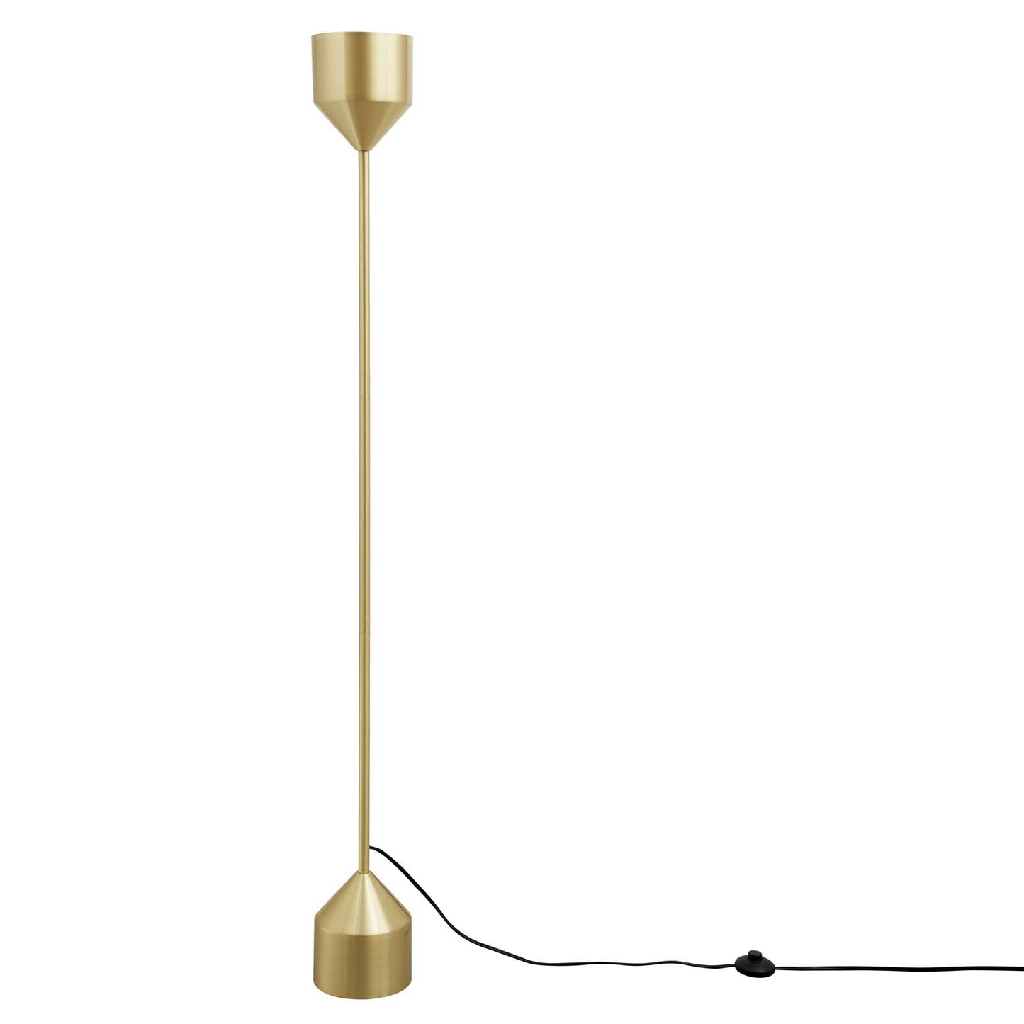 Kara Standing Floor Lamp Gold EEI-5306-GLD