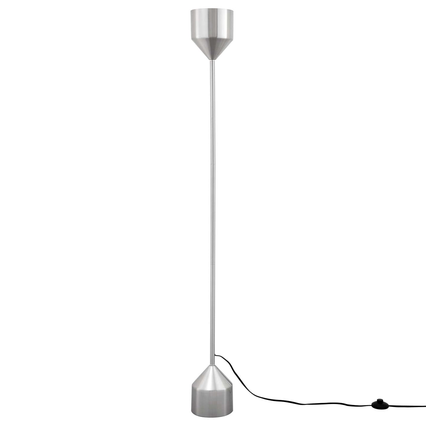 Kara Standing Floor Lamp Silver EEI-5306-SLV