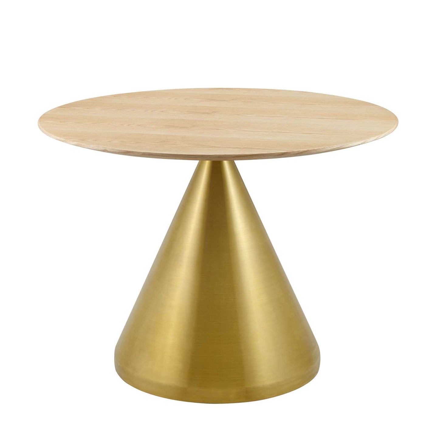 Tupelo 40" Dining Table Gold Natural EEI-5342-GLD-NAT