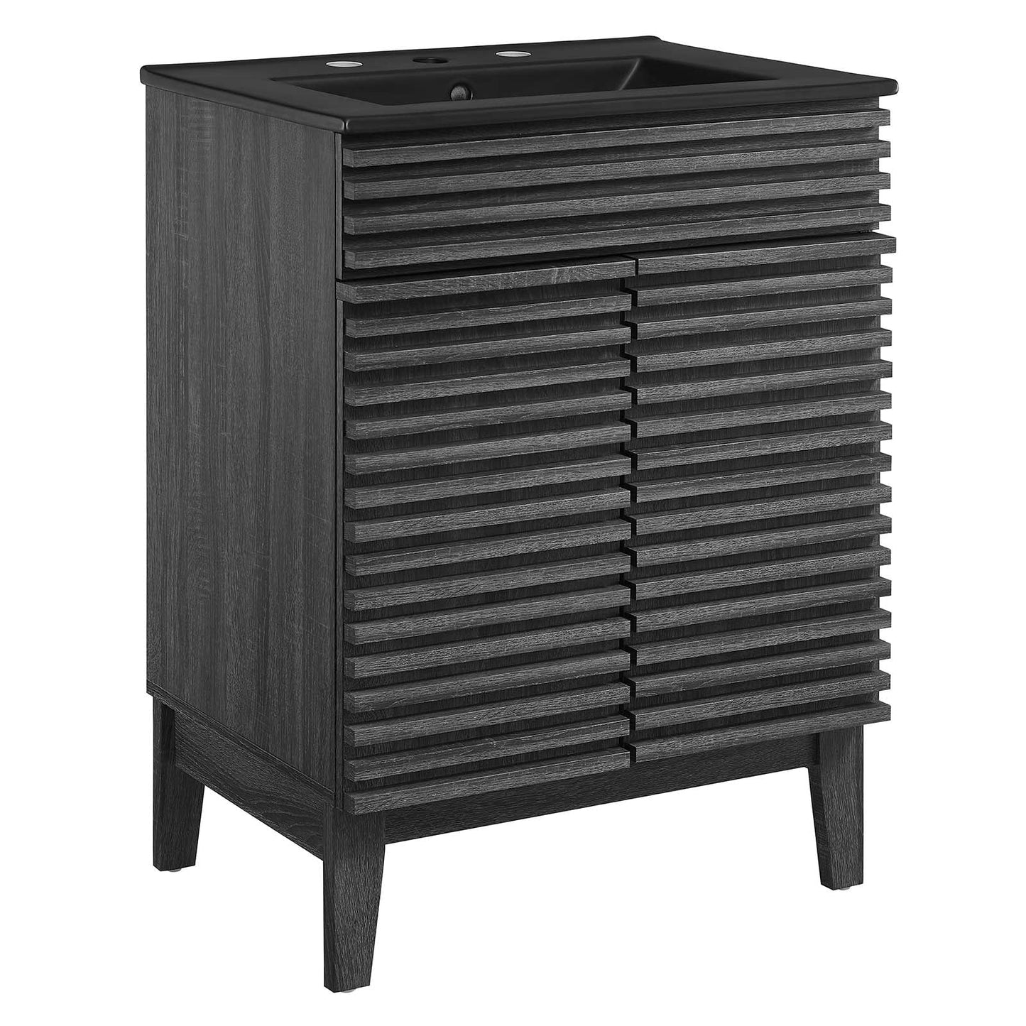 Render 24" Bathroom Vanity Charcoal Black EEI-5350-CHA-BLK