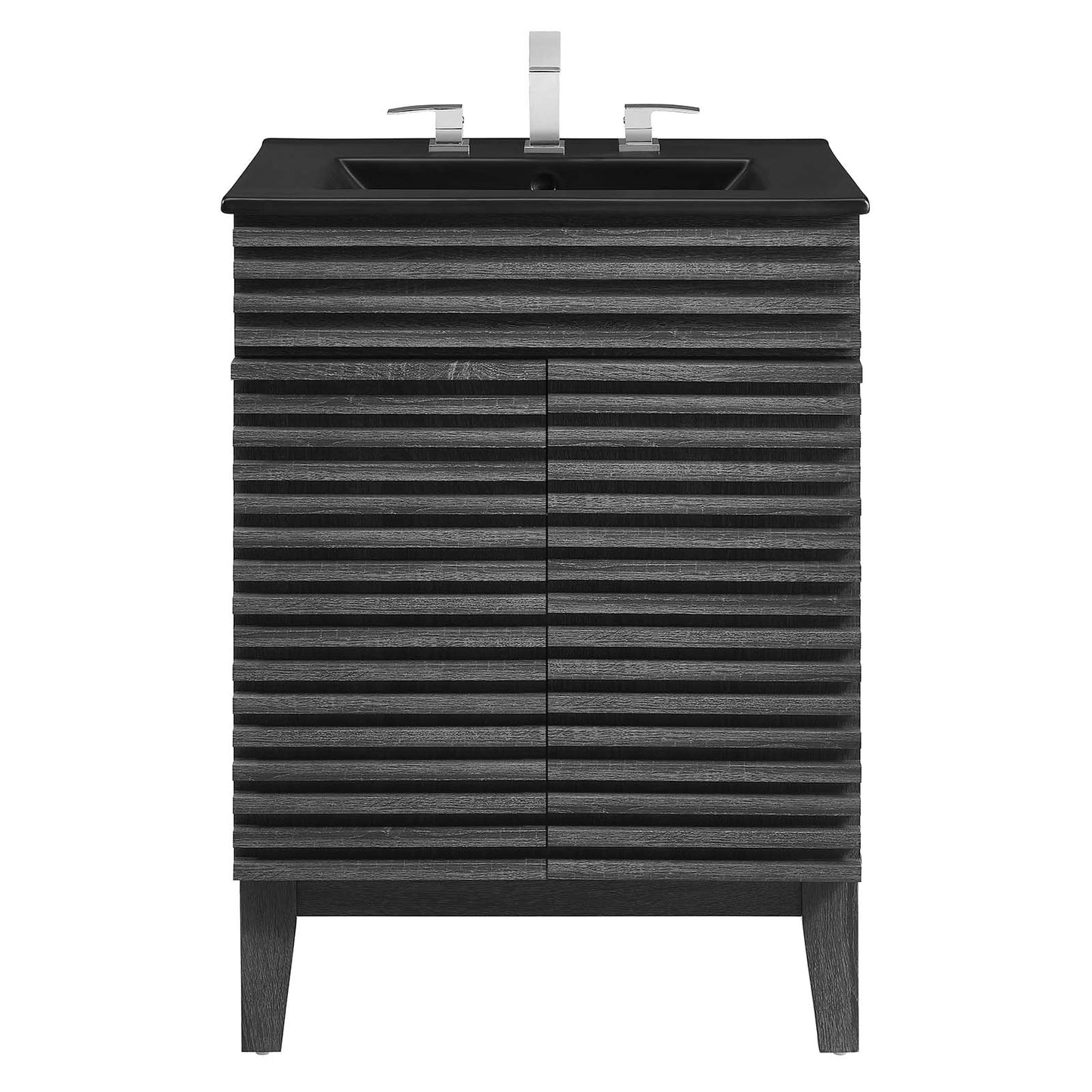 Render 24" Bathroom Vanity Charcoal Black EEI-5350-CHA-BLK