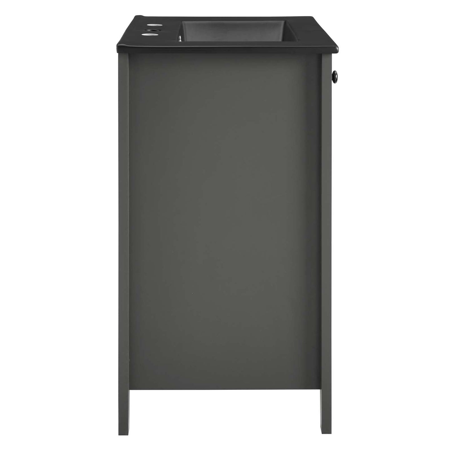 Nantucket 24" Bathroom Vanity Gray Black EEI-5354-GRY-BLK