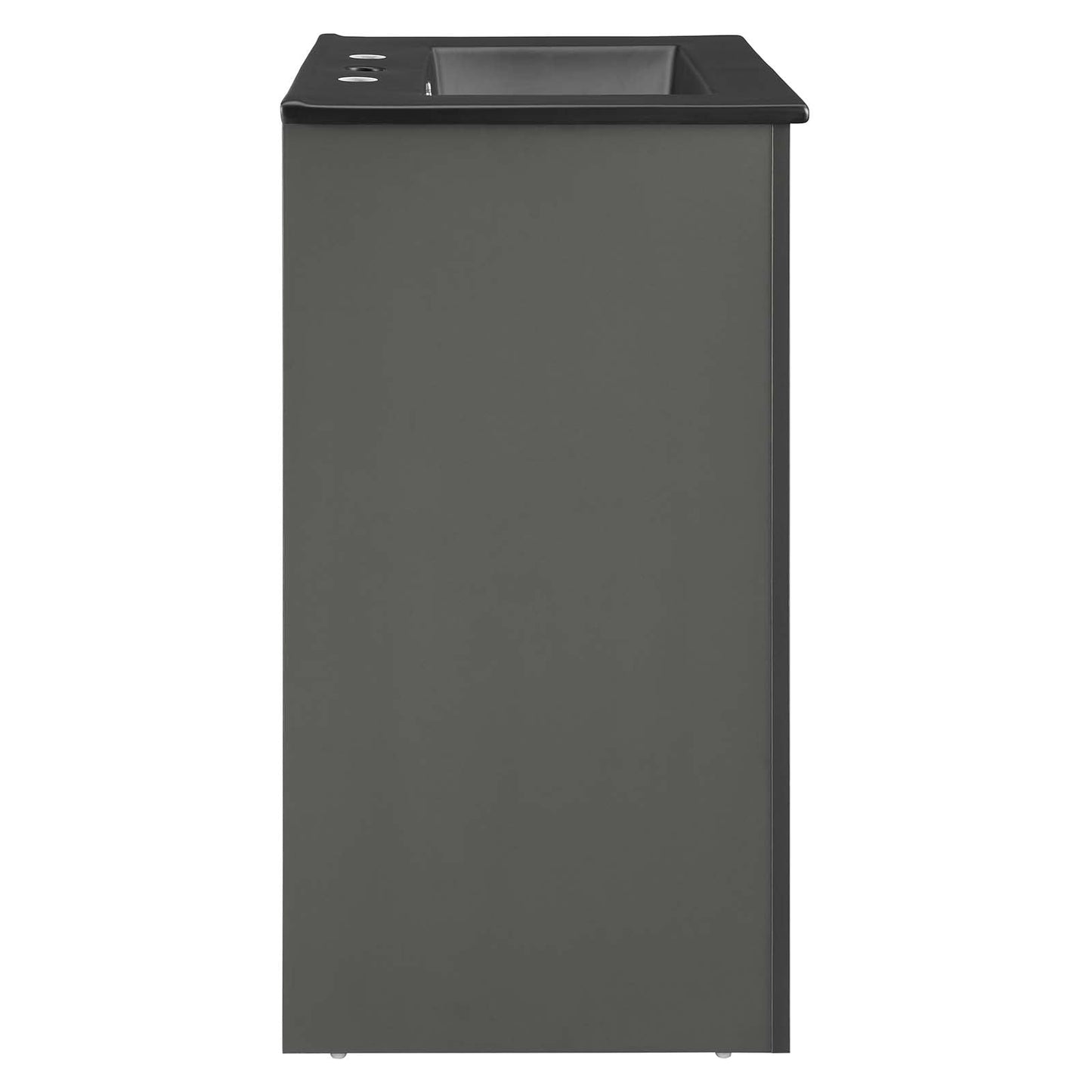 Maybelle 24" Bathroom Vanity Gray Black EEI-5366-GRY-BLK