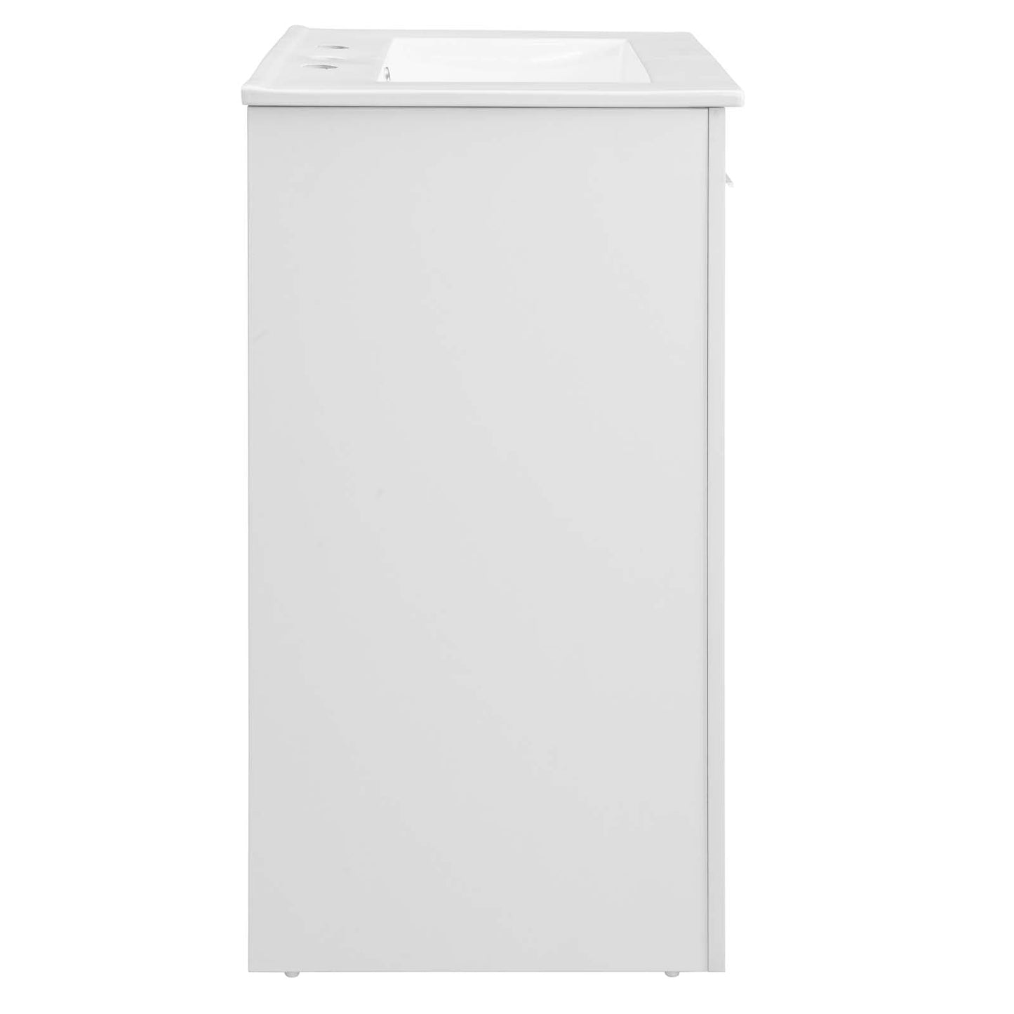 Maybelle 24" Bathroom Vanity White White EEI-5378-WHI-WHI