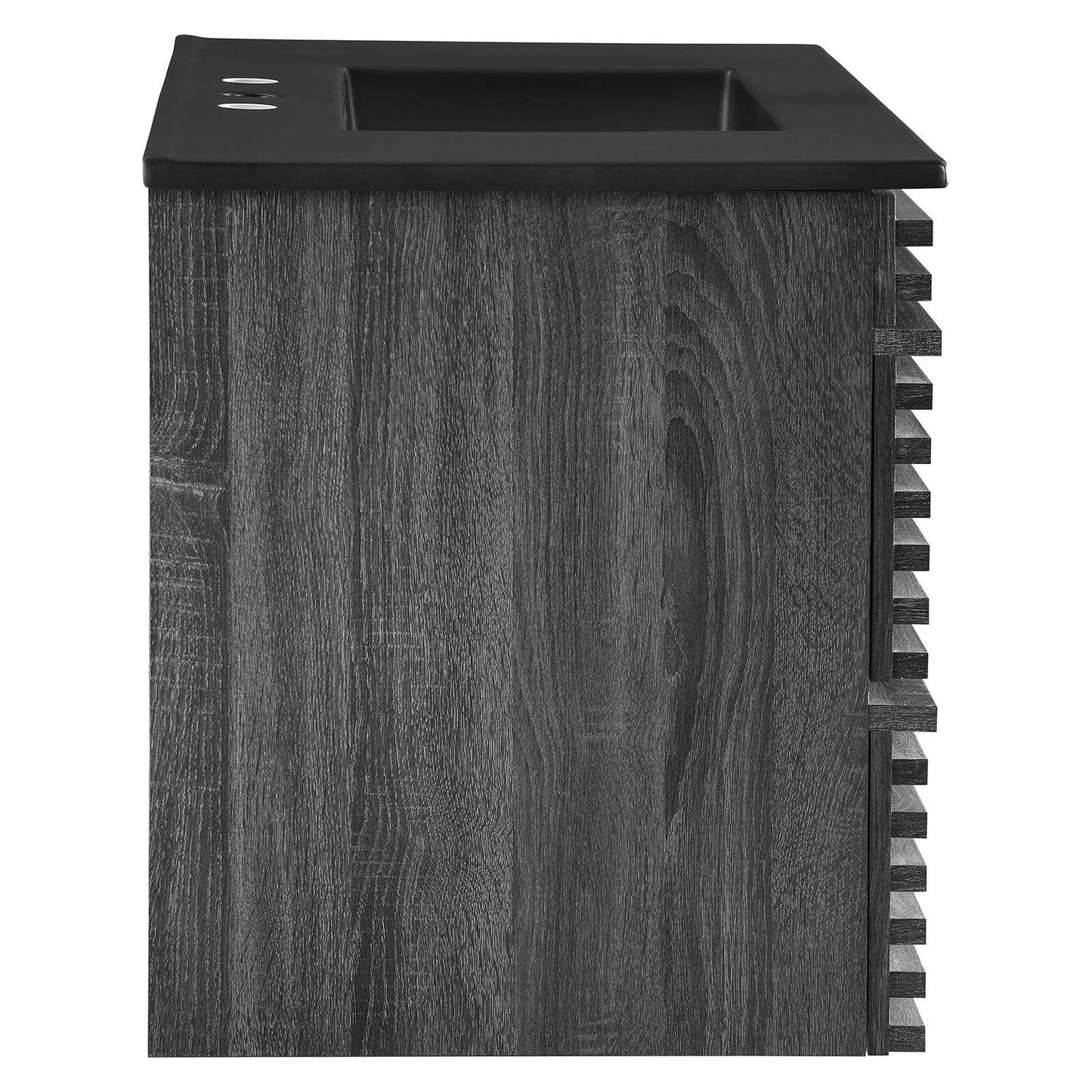 Render 36" Wall-Mount Bathroom Vanity Charcoal Black EEI-5395-CHA-BLK