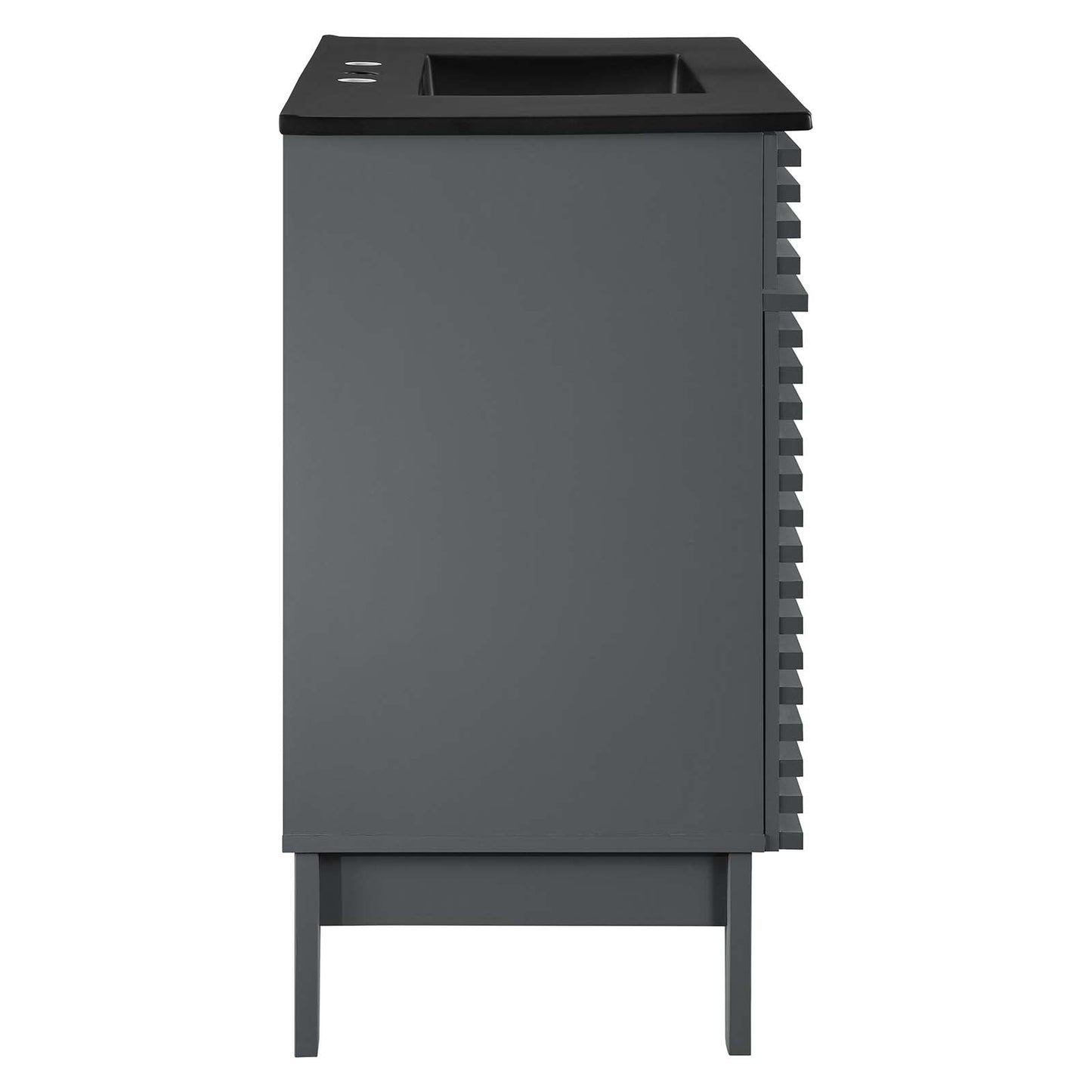 Render 36" Bathroom Vanity Gray Black EEI-5396-GRY-BLK