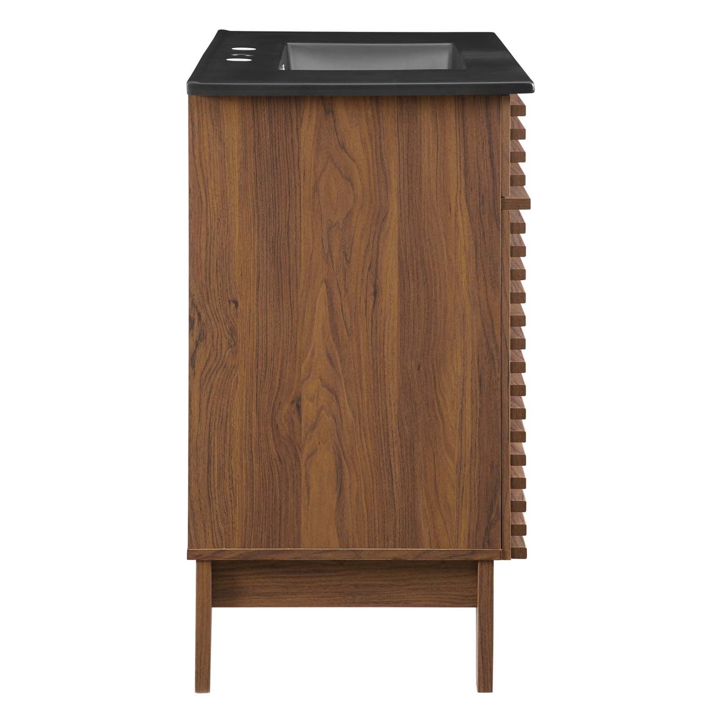 Render 36" Bathroom Vanity Walnut Black EEI-5396-WAL-BLK