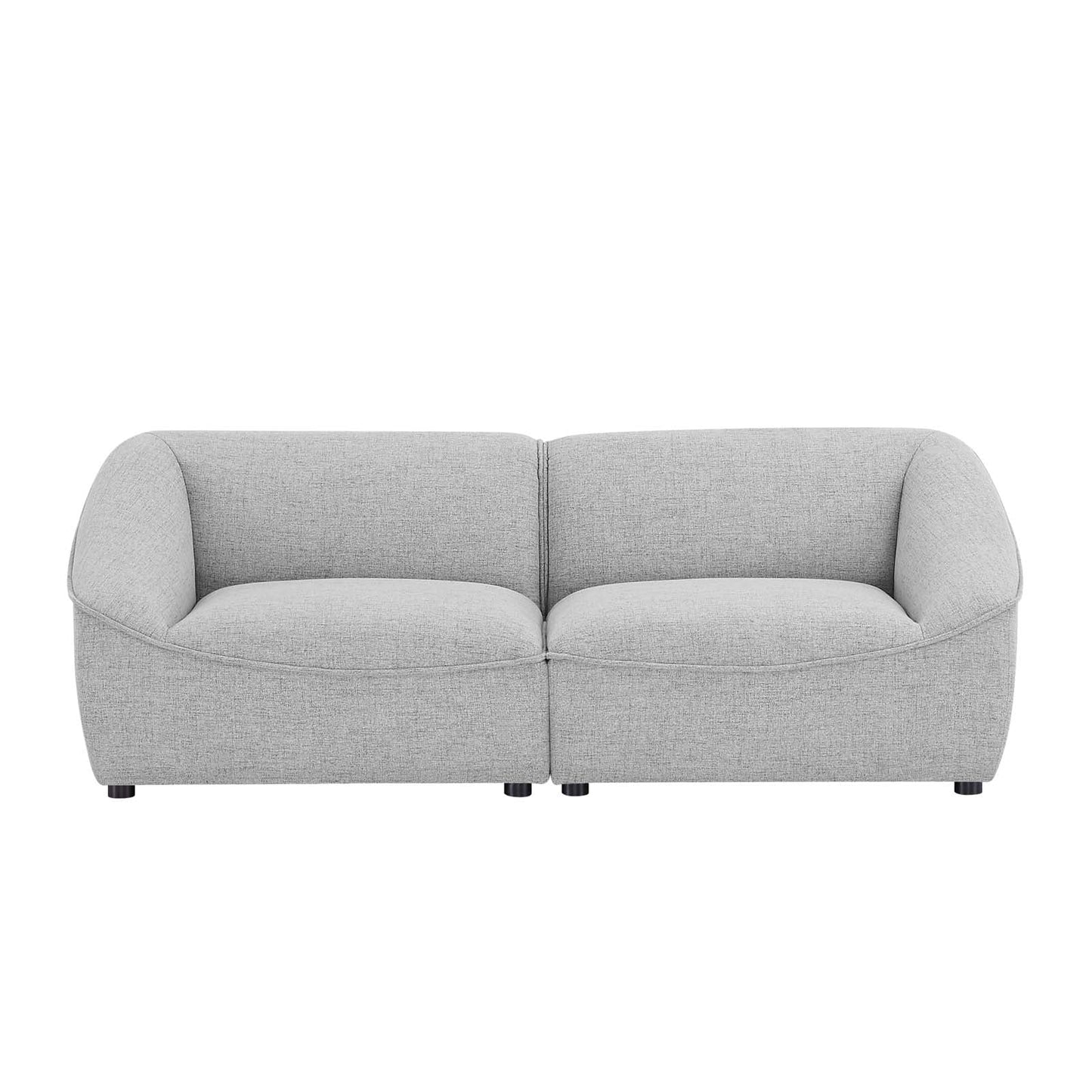 Comprise 2-Piece Loveseat Light Gray EEI-5403-LGR