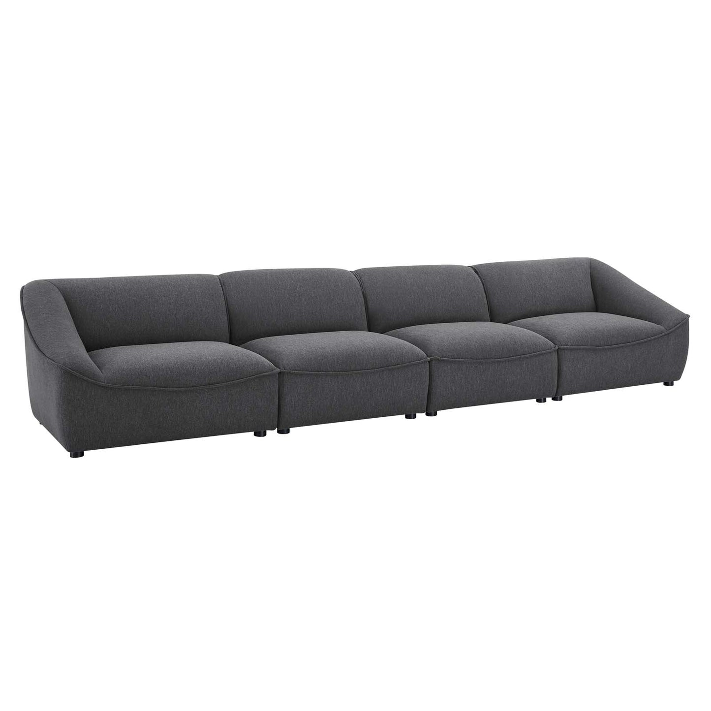 Comprise 4-Piece Sofa Charcoal EEI-5408-CHA