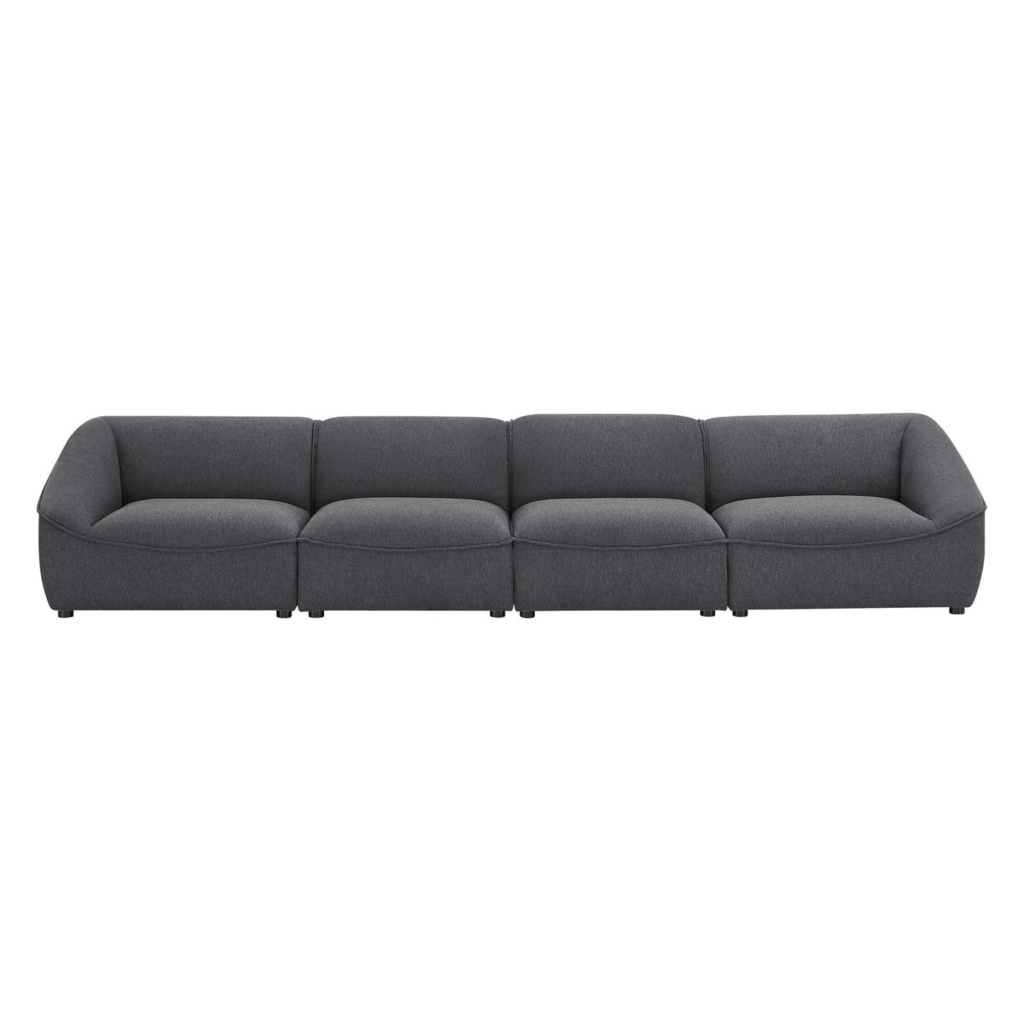 Comprise 4-Piece Sofa Charcoal EEI-5408-CHA