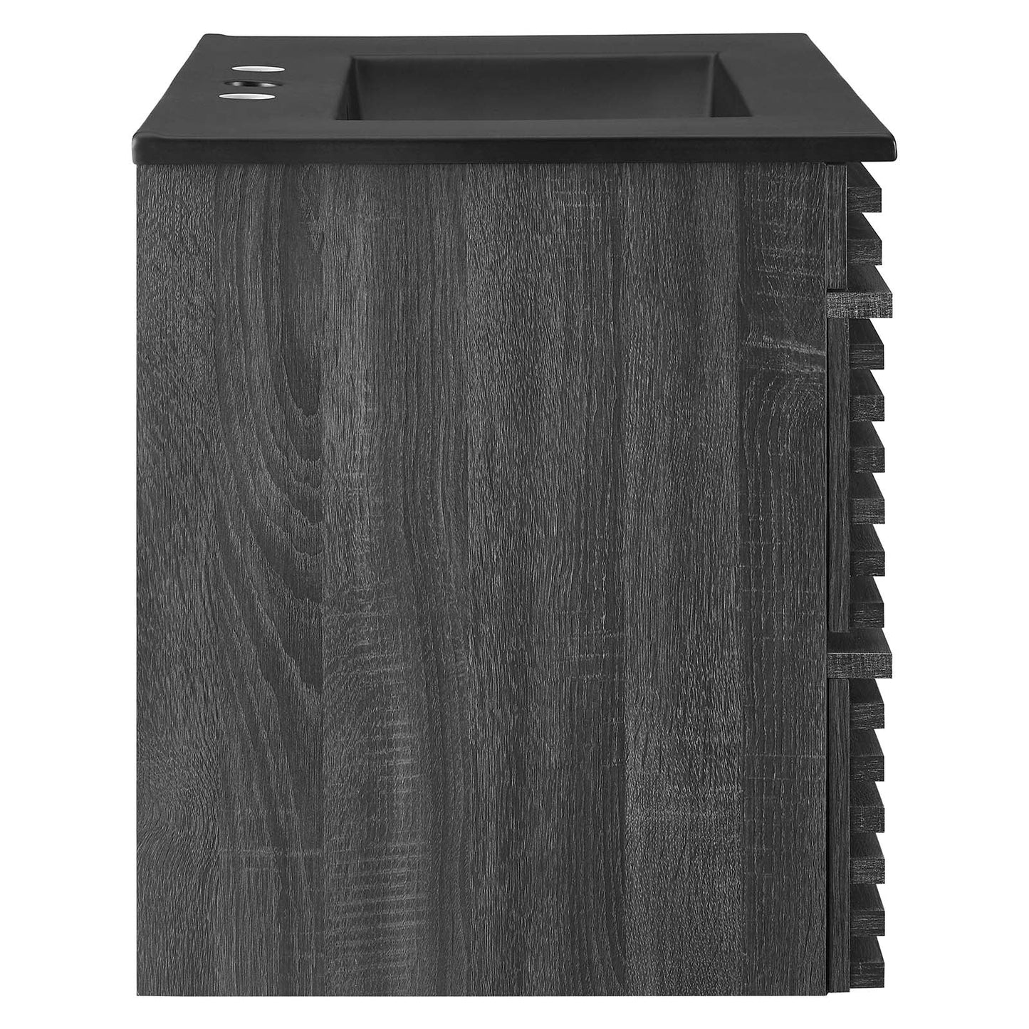 Render 30" Wall-Mount Bathroom Vanity Charcoal Black EEI-5417-CHA-BLK